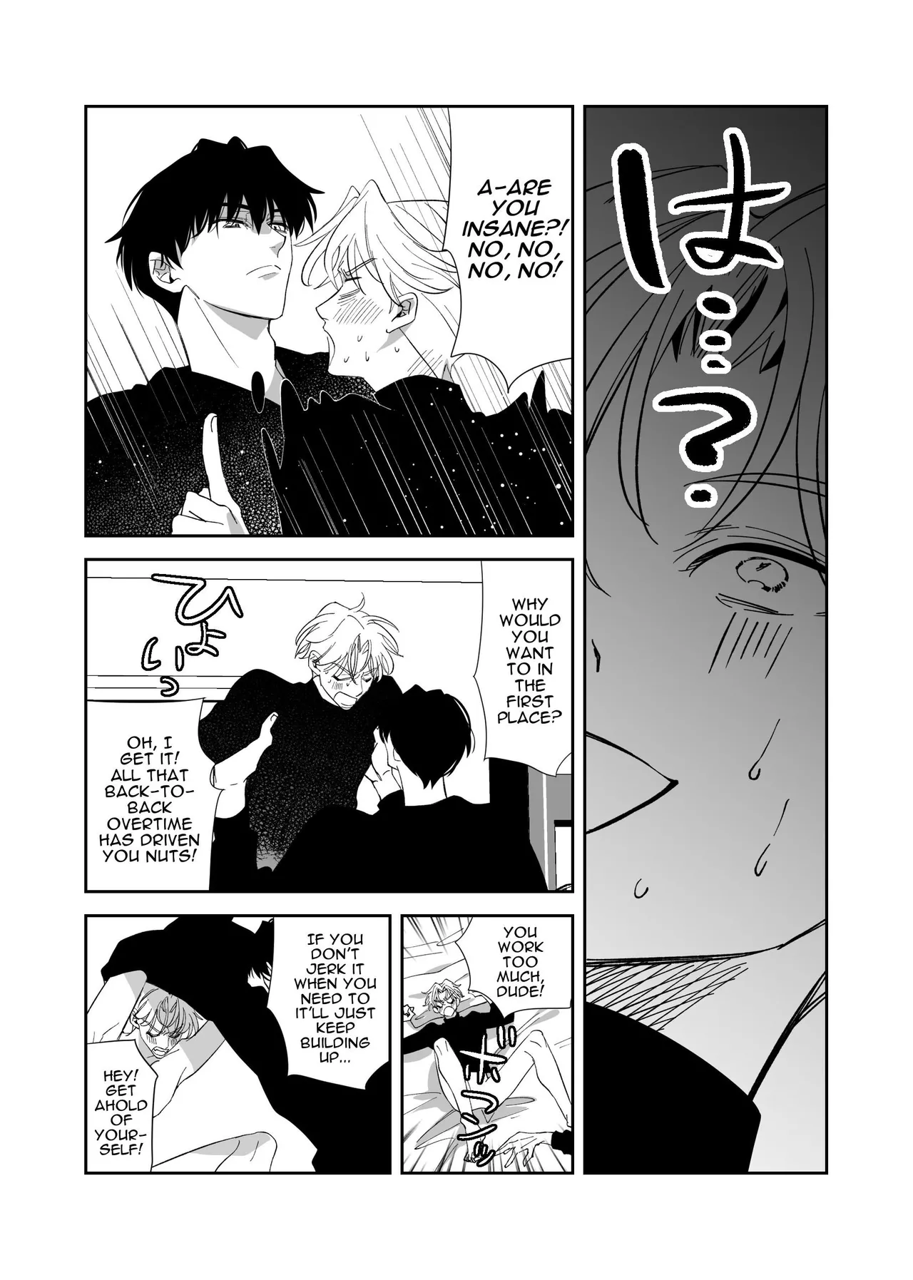 Straight Guy Turned Cuntboy Has Intense Mating Sex With His 190cm Longtime Male Friend – Chapter 1 – page 21