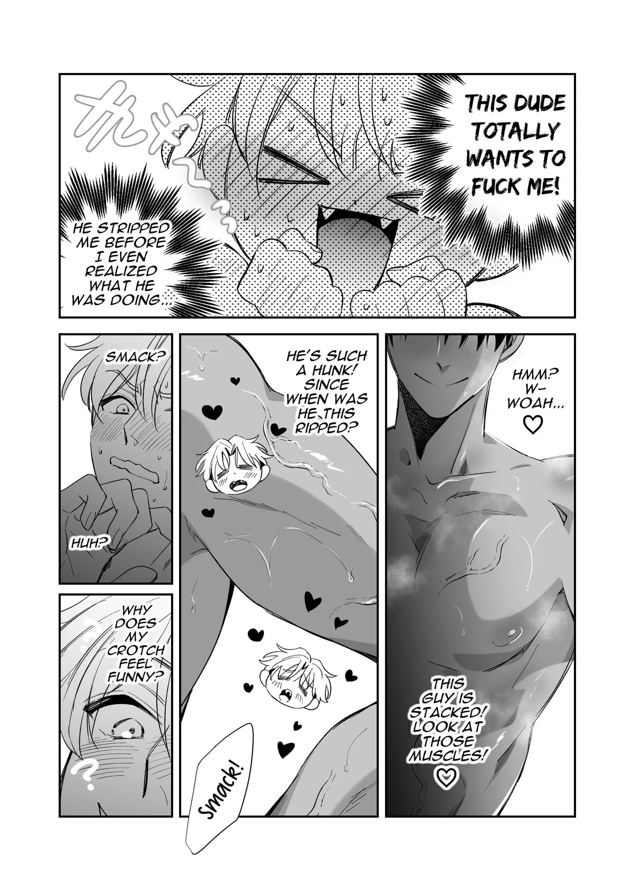 Straight Guy Turned Cuntboy Has Intense Mating Sex With His 190cm Longtime Male Friend – Chapter 1 – page 23