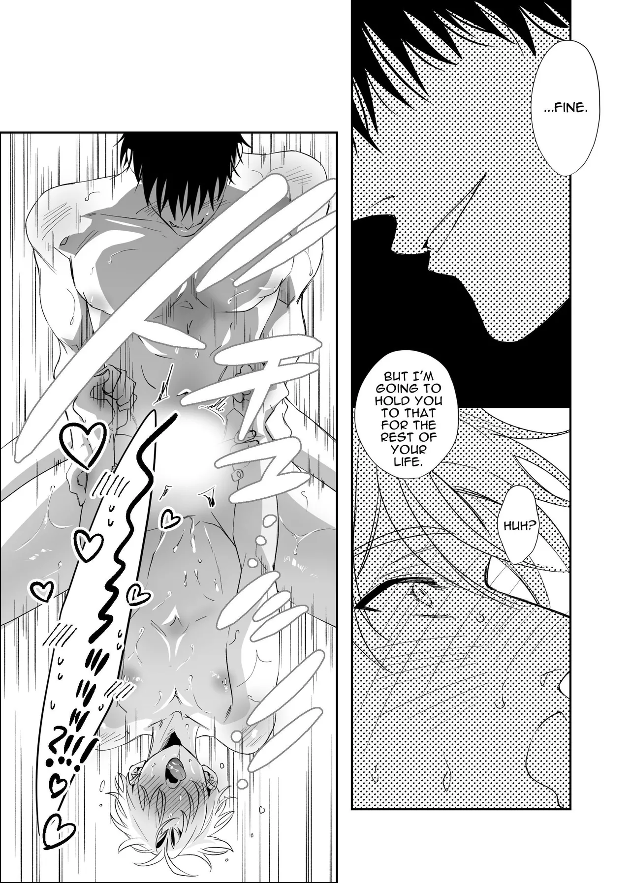 Straight Guy Turned Cuntboy Has Intense Mating Sex With His 190cm Longtime Male Friend – Chapter 1 – page 37