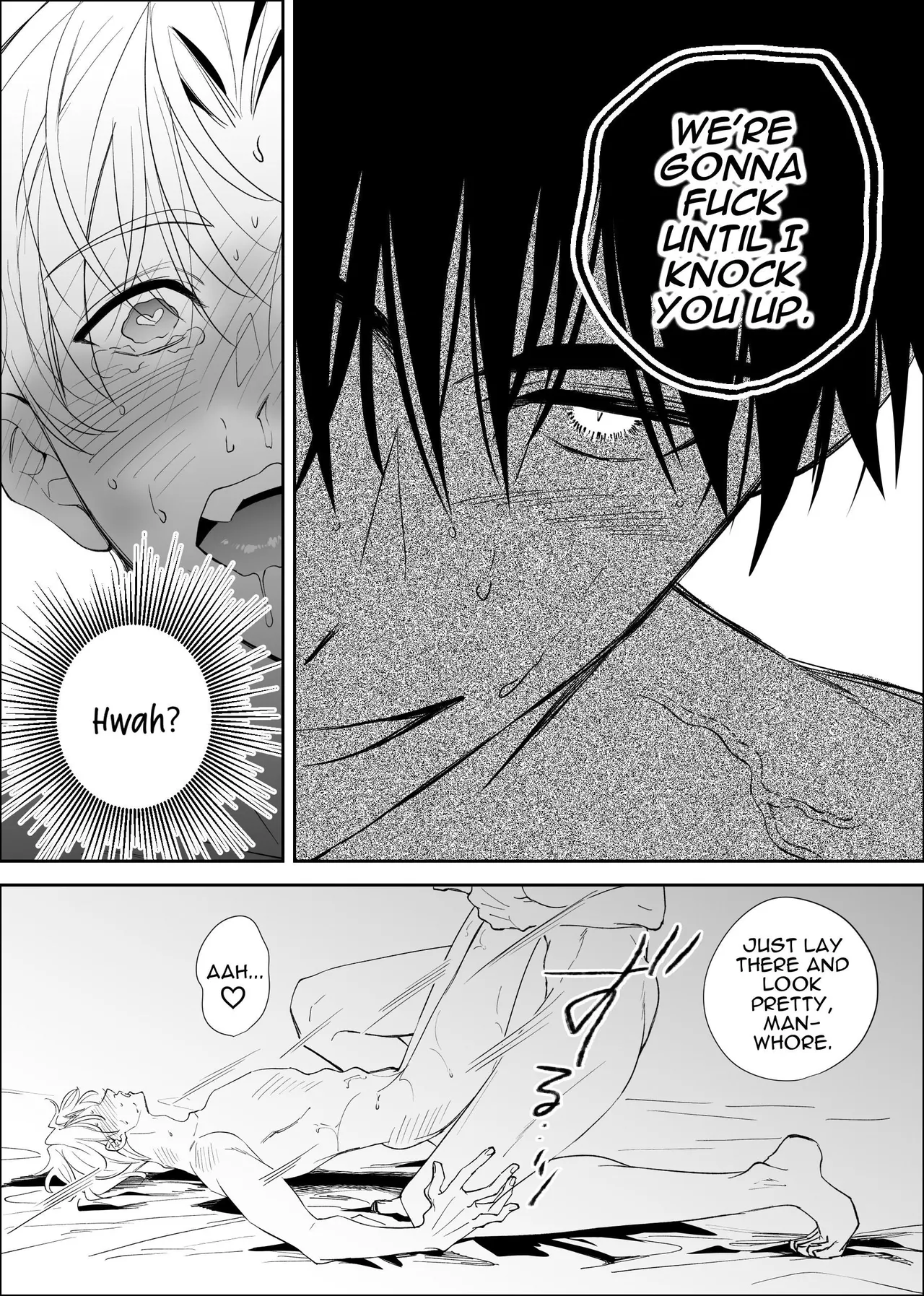 Straight Guy Turned Cuntboy Has Intense Mating Sex With His 190cm Longtime Male Friend – Chapter 1 – page 40
