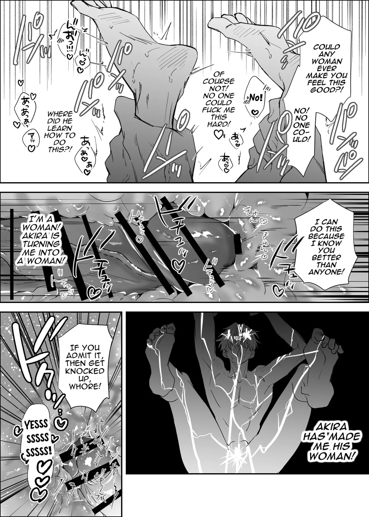 Straight Guy Turned Cuntboy Has Intense Mating Sex With His 190cm Longtime Male Friend – Chapter 1 – page 43