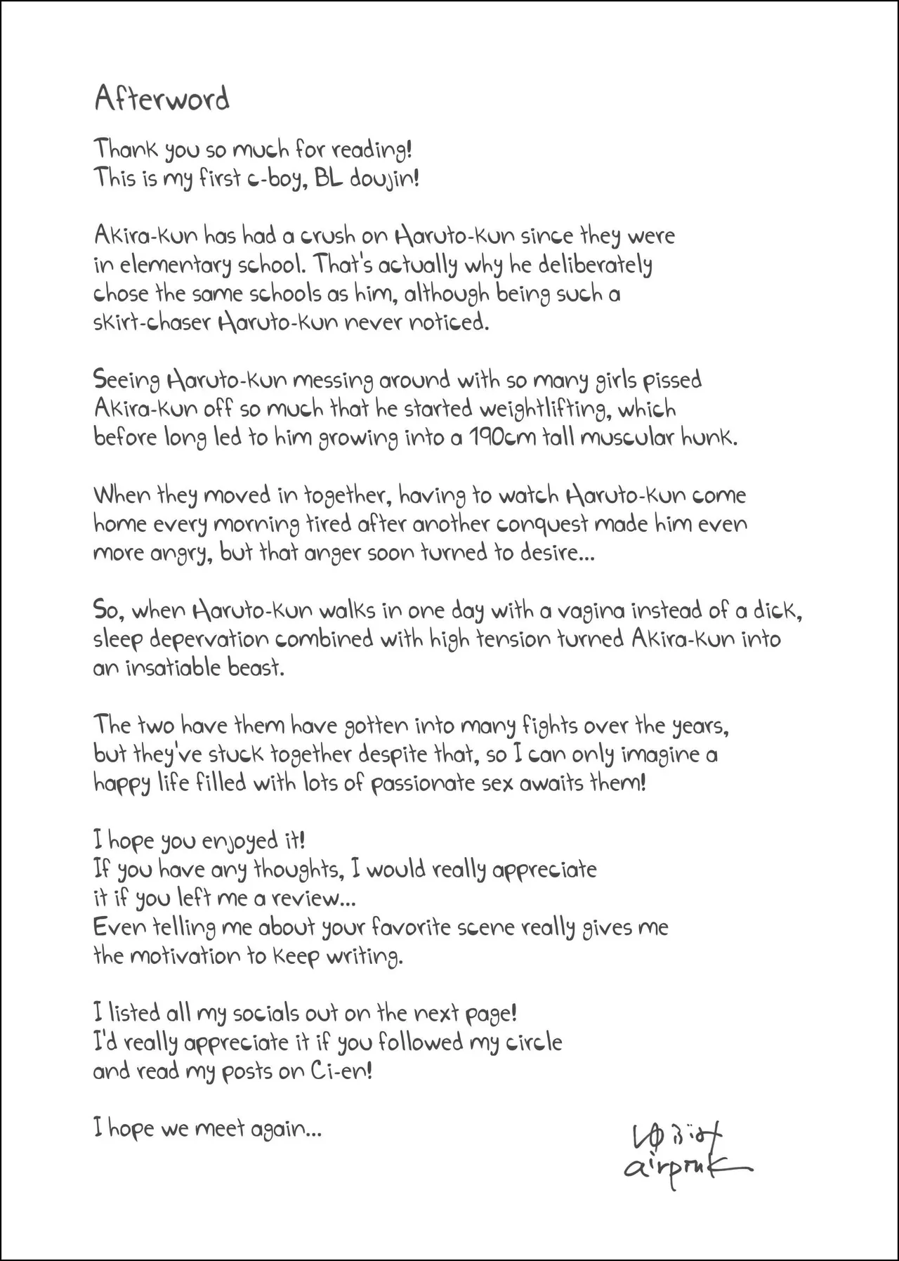 Straight Guy Turned Cuntboy Has Intense Mating Sex With His 190cm Longtime Male Friend – Chapter 1 – page 54