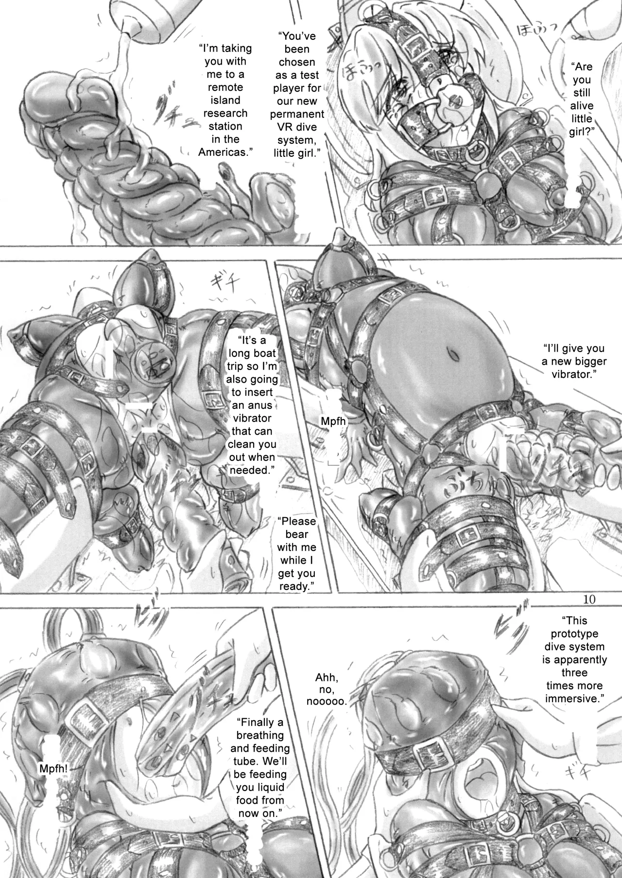 The Fate of an 18-Year-Old High School Girl Who Got Her Hands on Full-Dive VR That Was Pulled from the Market for Being Too Dangerous — preview page 10