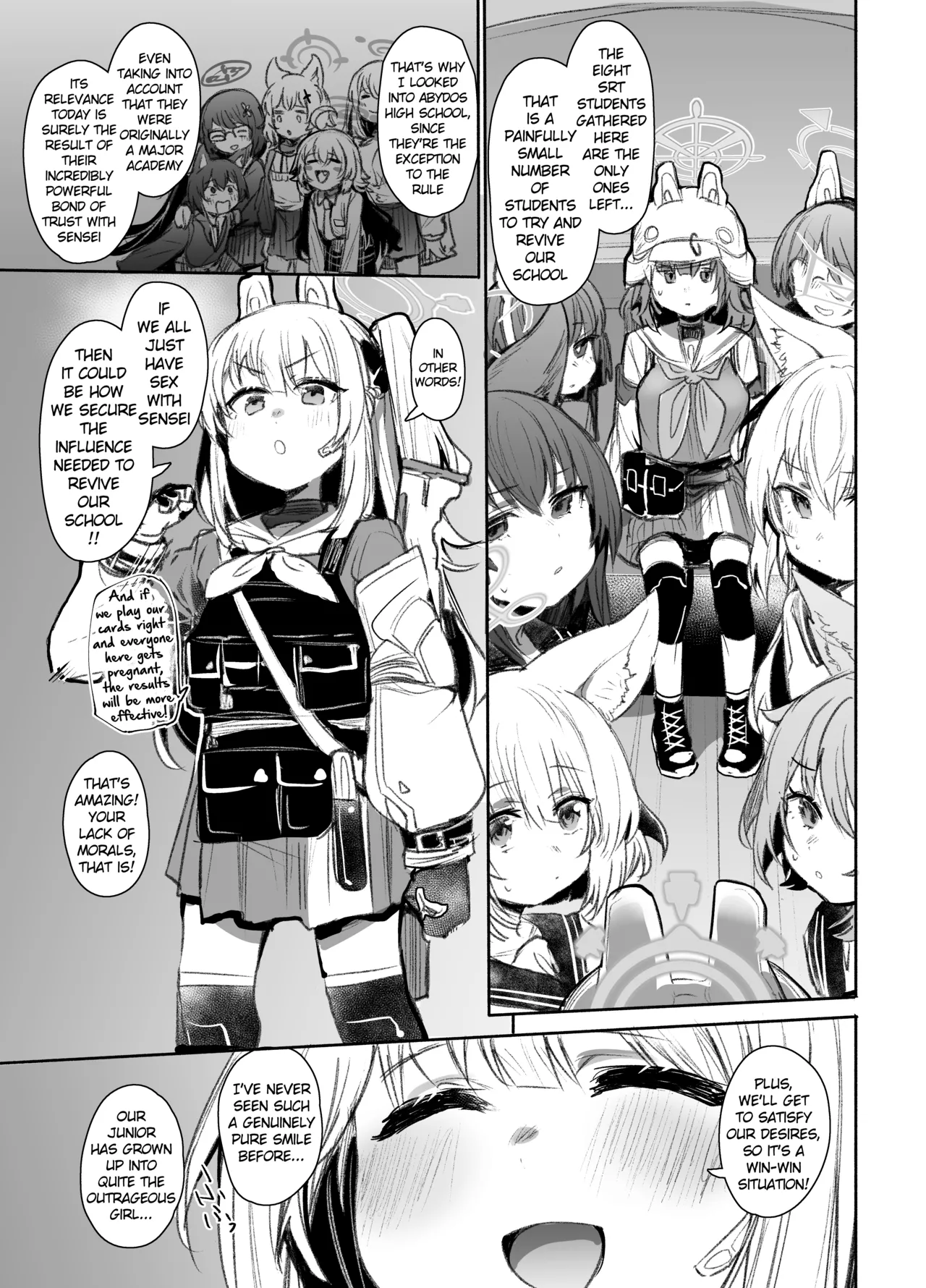 SRT – Suddenly Rape the Teacher — preview page 4