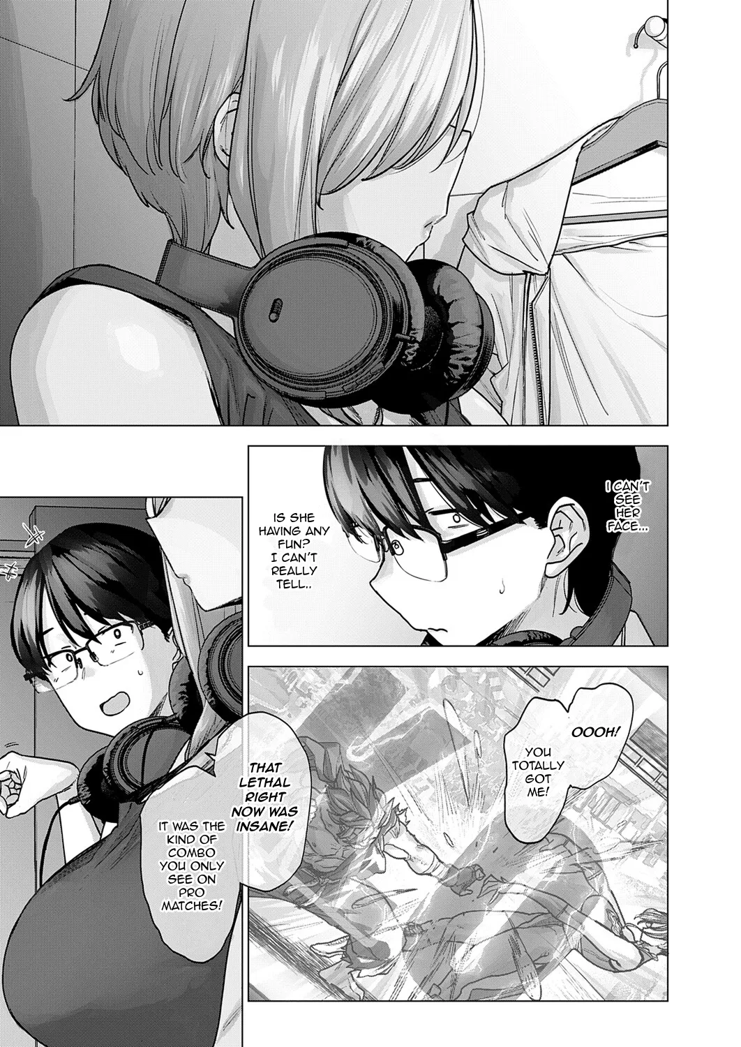 Basaki no Dekkai Senpai ga Kowakute Kawaii. | My Huge Senpai at Work is Scary and Cute — preview page 7