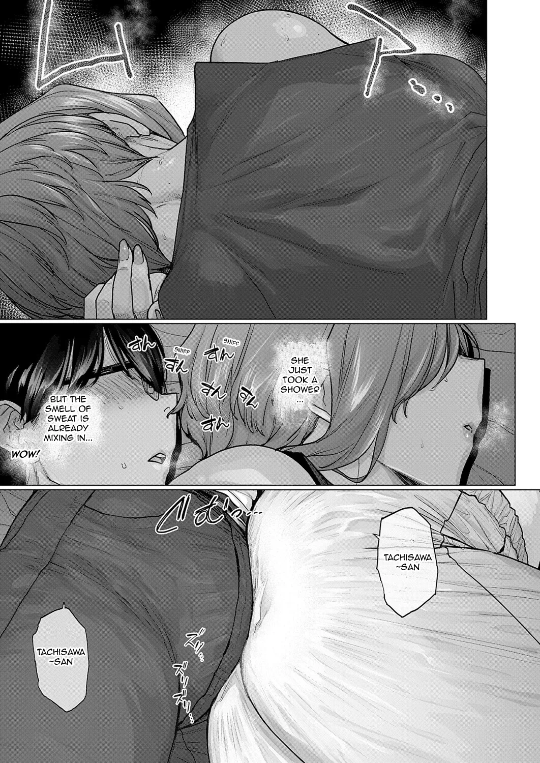 Basaki no Dekkai Senpai ga Kowakute Kawaii. | My Huge Senpai at Work is Scary and Cute — preview page 13