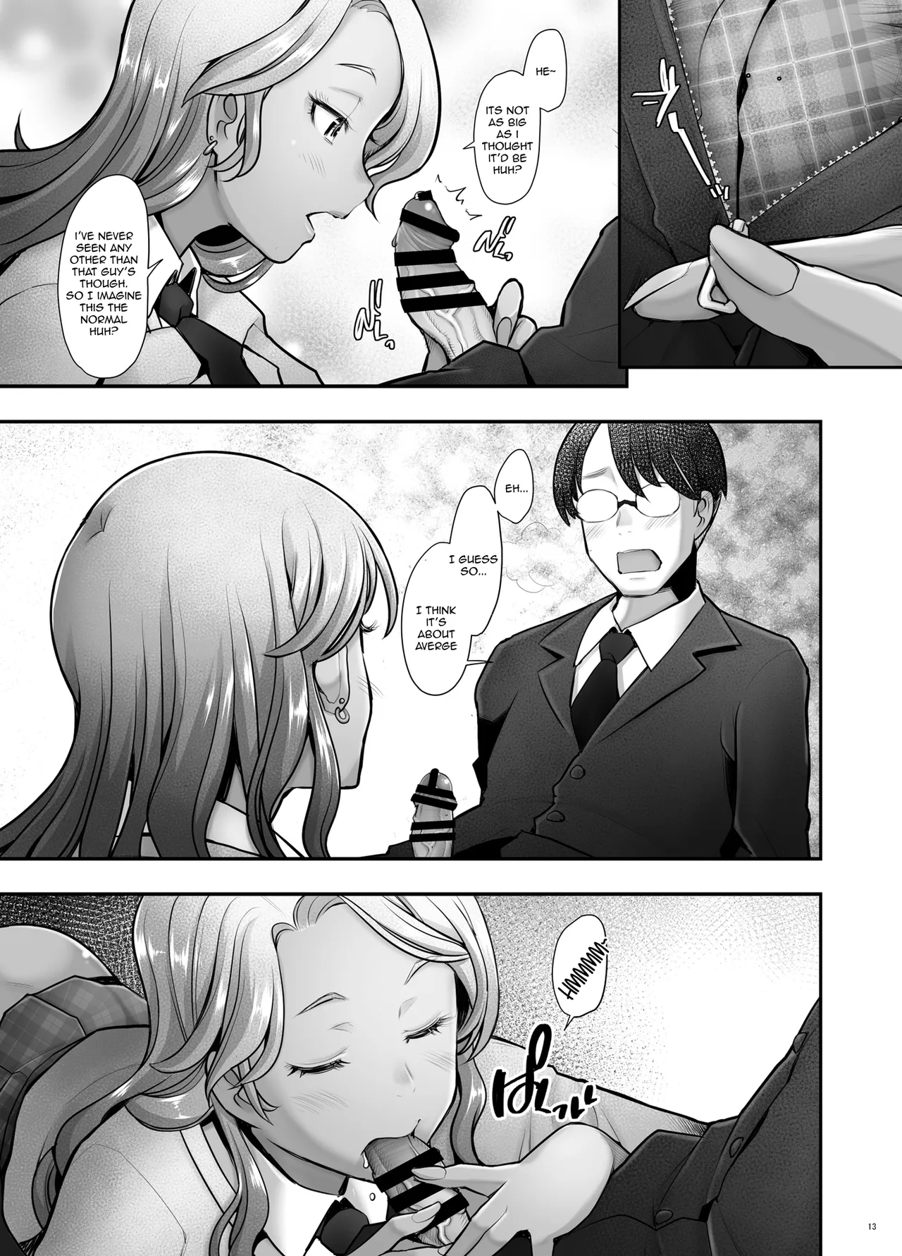 Yasashii Chinpo ni Koisuru Gal 1 | Gal loves a gentle dick 1 — preview page 12