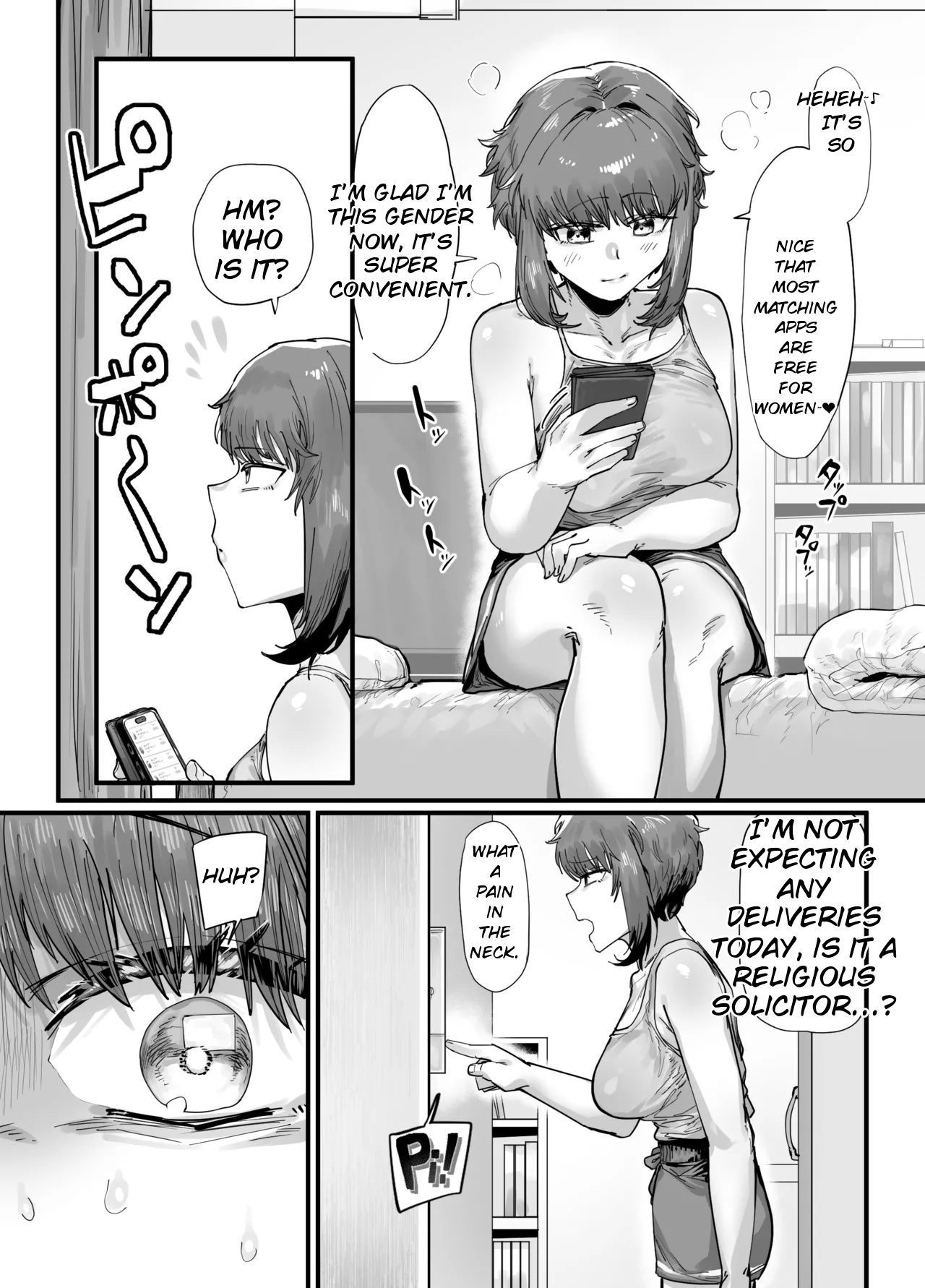 TS Shita Ore Rippa na Bitch ni Narimashita – Chapter 1 – page 32