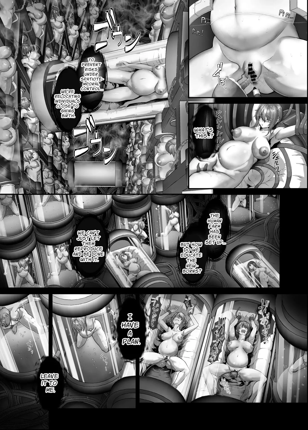Zetsumetsu Hogo Keikaku Re ~Uchuujin ni Sarawareta Watashitachi wa Ningen Bokujou de Kawarete Haramaserareru~ | Extinction Prevention Plan – Chapter 1 – page 37