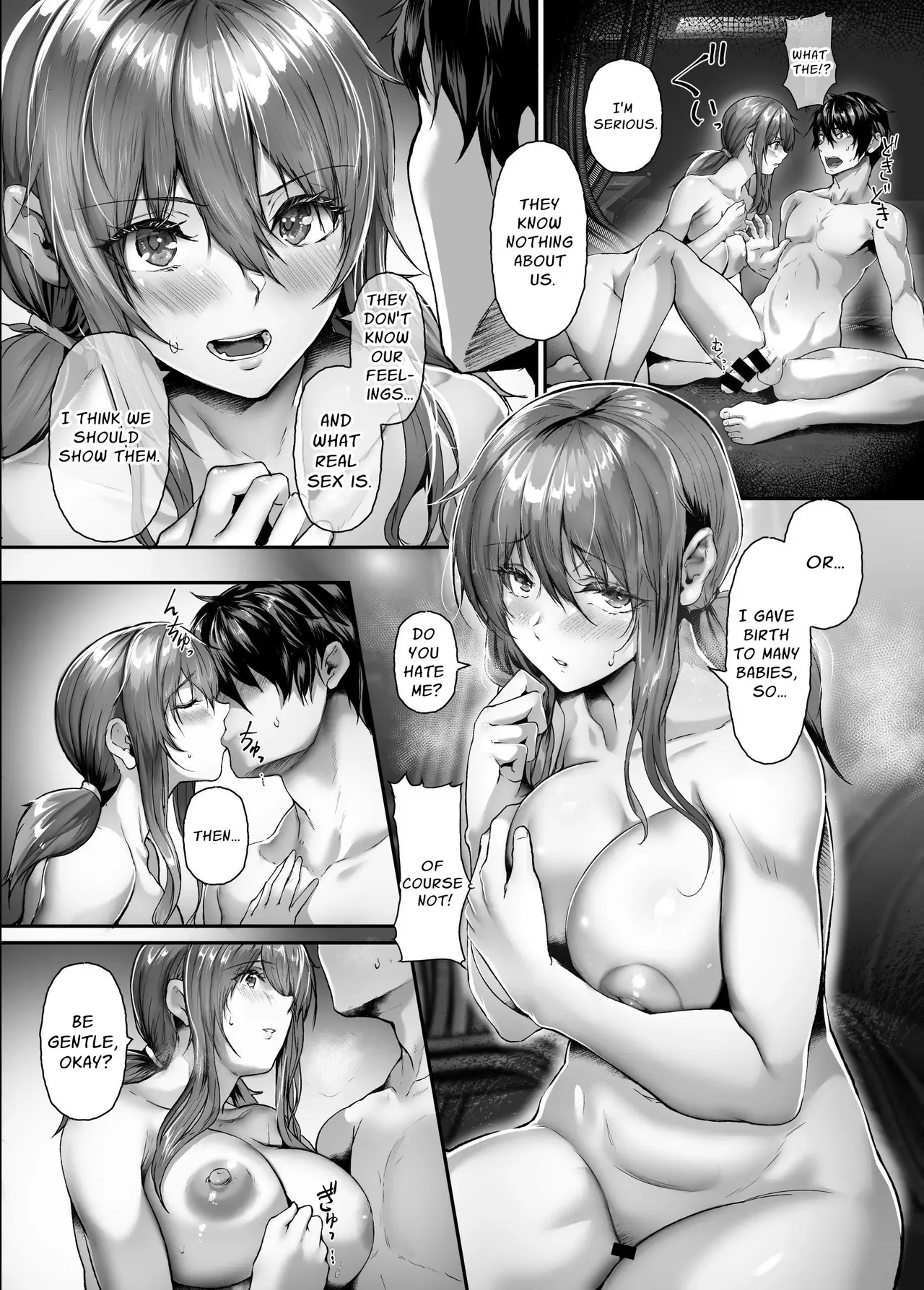 Zetsumetsu Hogo Keikaku Re ~Uchuujin ni Sarawareta Watashitachi wa Ningen Bokujou de Kawarete Haramaserareru~ | Extinction Prevention Plan – Chapter 1 – page 48
