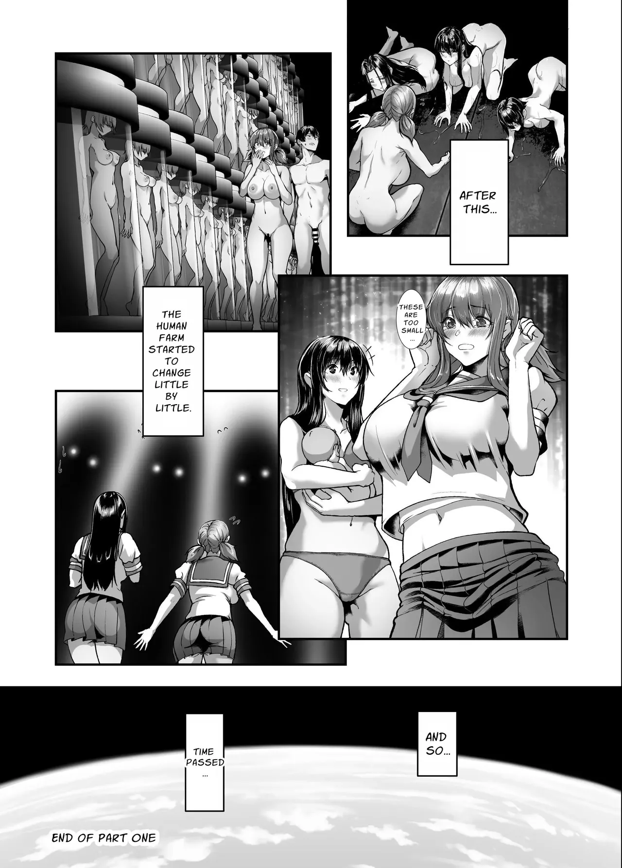 Zetsumetsu Hogo Keikaku Re ~Uchuujin ni Sarawareta Watashitachi wa Ningen Bokujou de Kawarete Haramaserareru~ | Extinction Prevention Plan – Chapter 1 – page 68