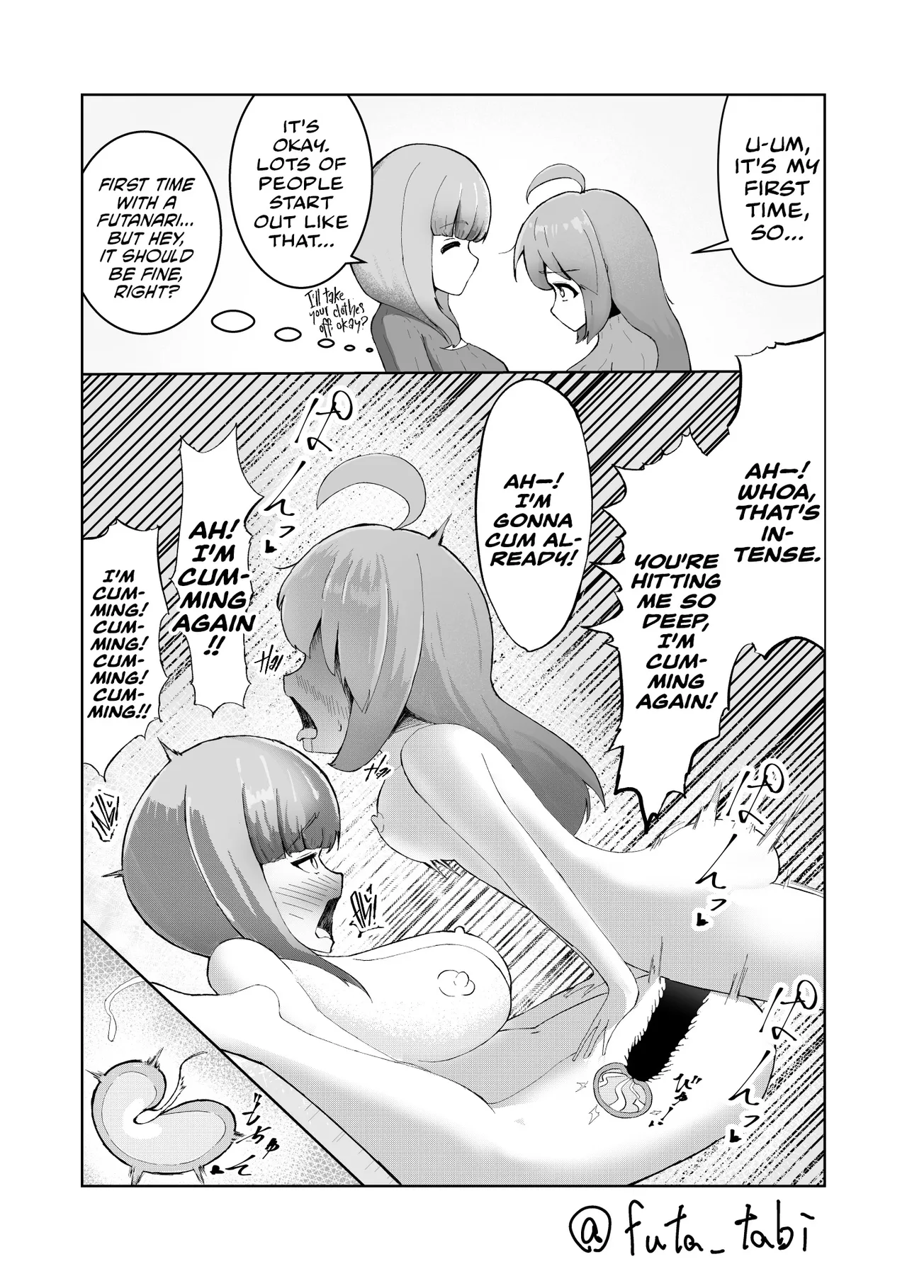 Futatabi Futanari Sakuhinshuu | Futatabi’s Futanari Collection — preview page 4