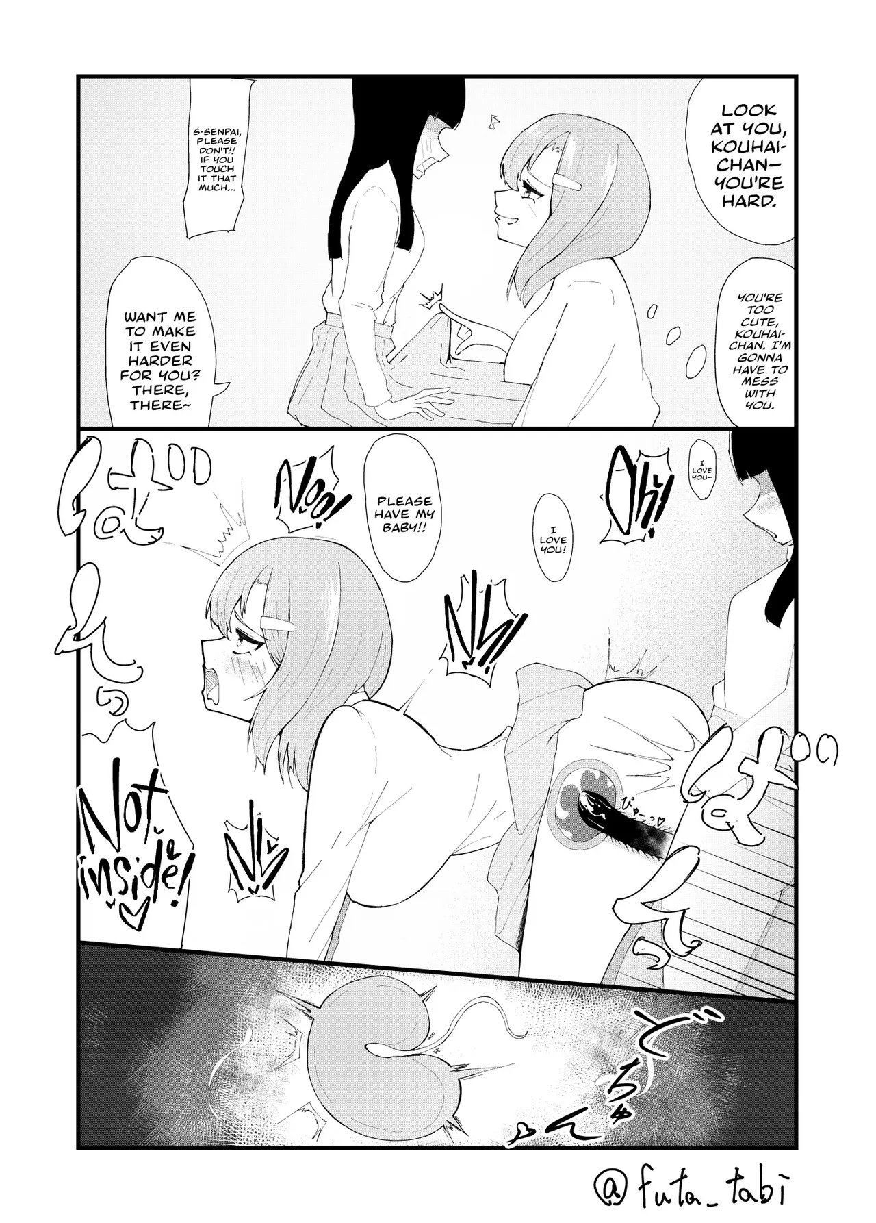 Futatabi Futanari Sakuhinshuu | Futatabi’s Futanari Collection — preview page 7