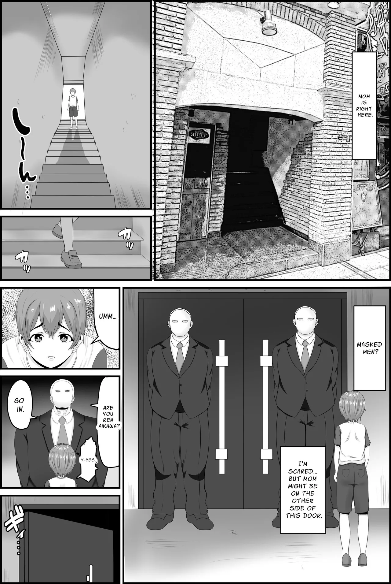 Kyonyuu Kyojiri Mama o Tasuketa Kereba Mama no Hadaka Atete Mite | If You Want to Save your Busty Big Ass Mom, Try Guessing her Naked — preview page 3