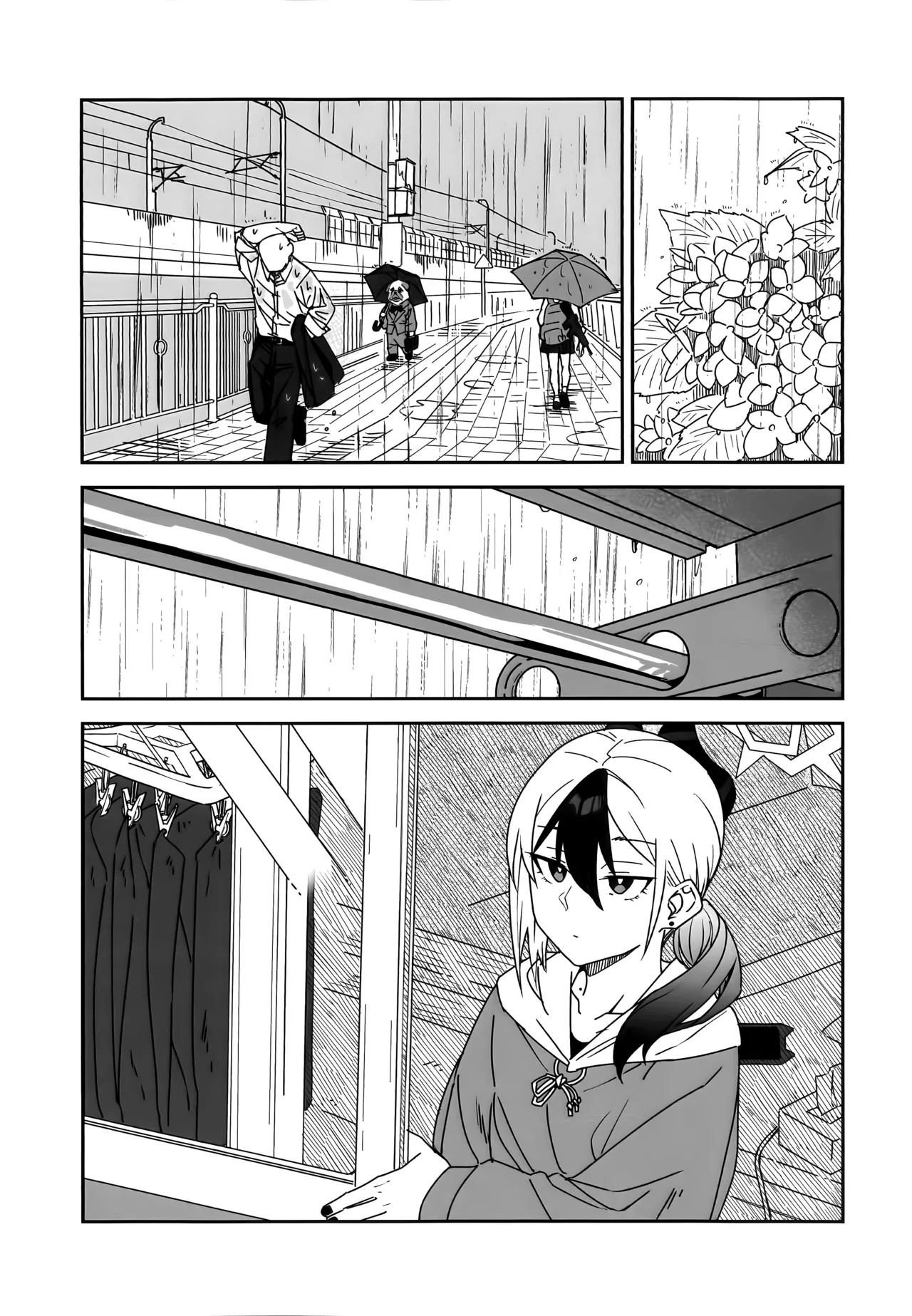 Ame no Hi, Kayoko to – A rainy day Beside her — preview page 3