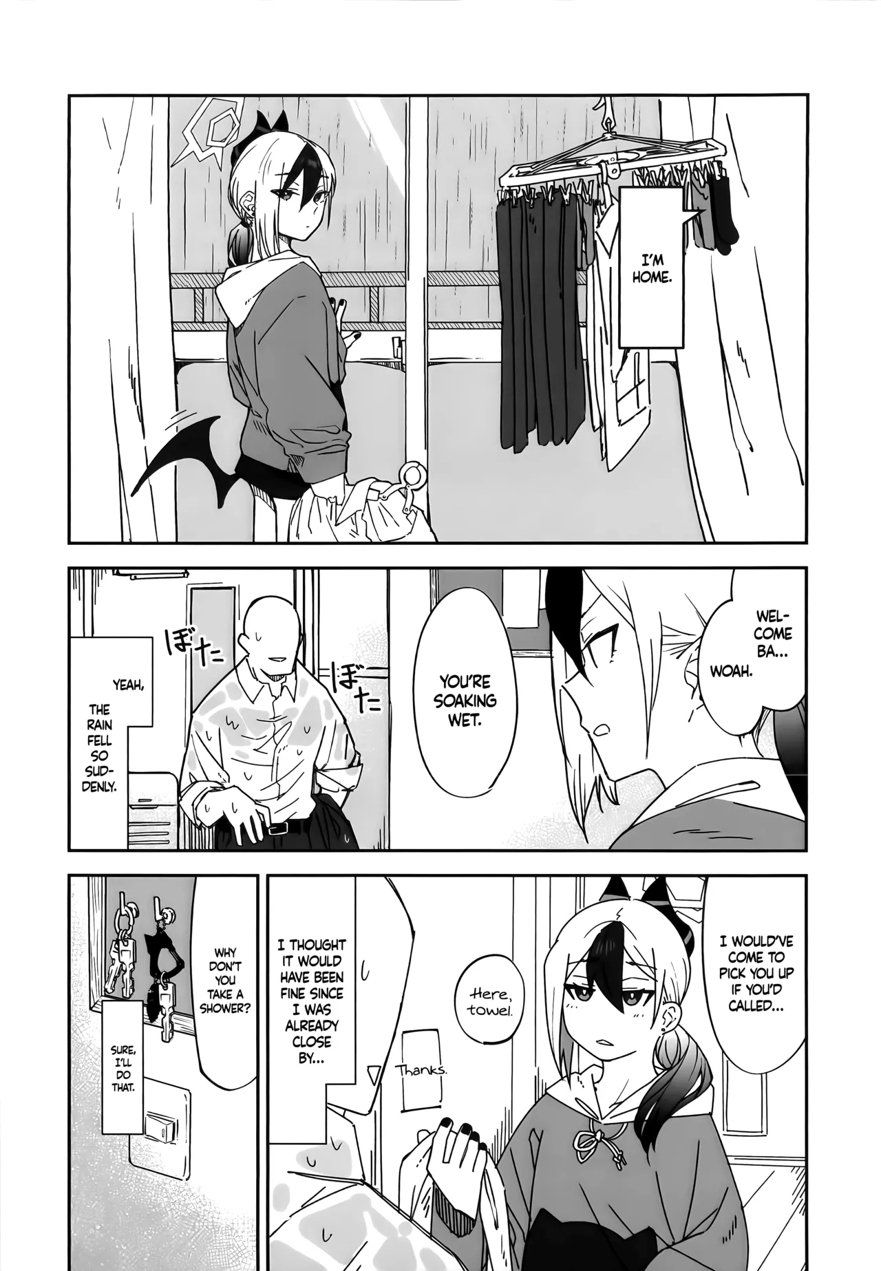 Ame no Hi, Kayoko to – A rainy day Beside her — preview page 4