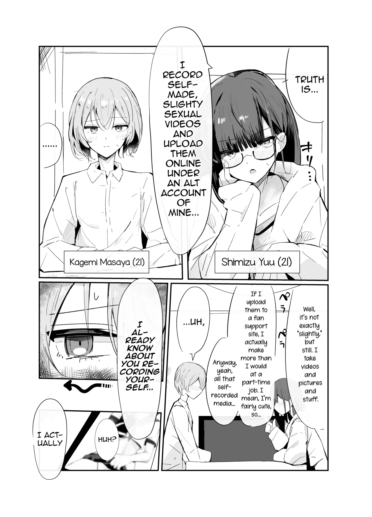 Uraaka Otokonoko to Doukyonin no Ore — preview page 3