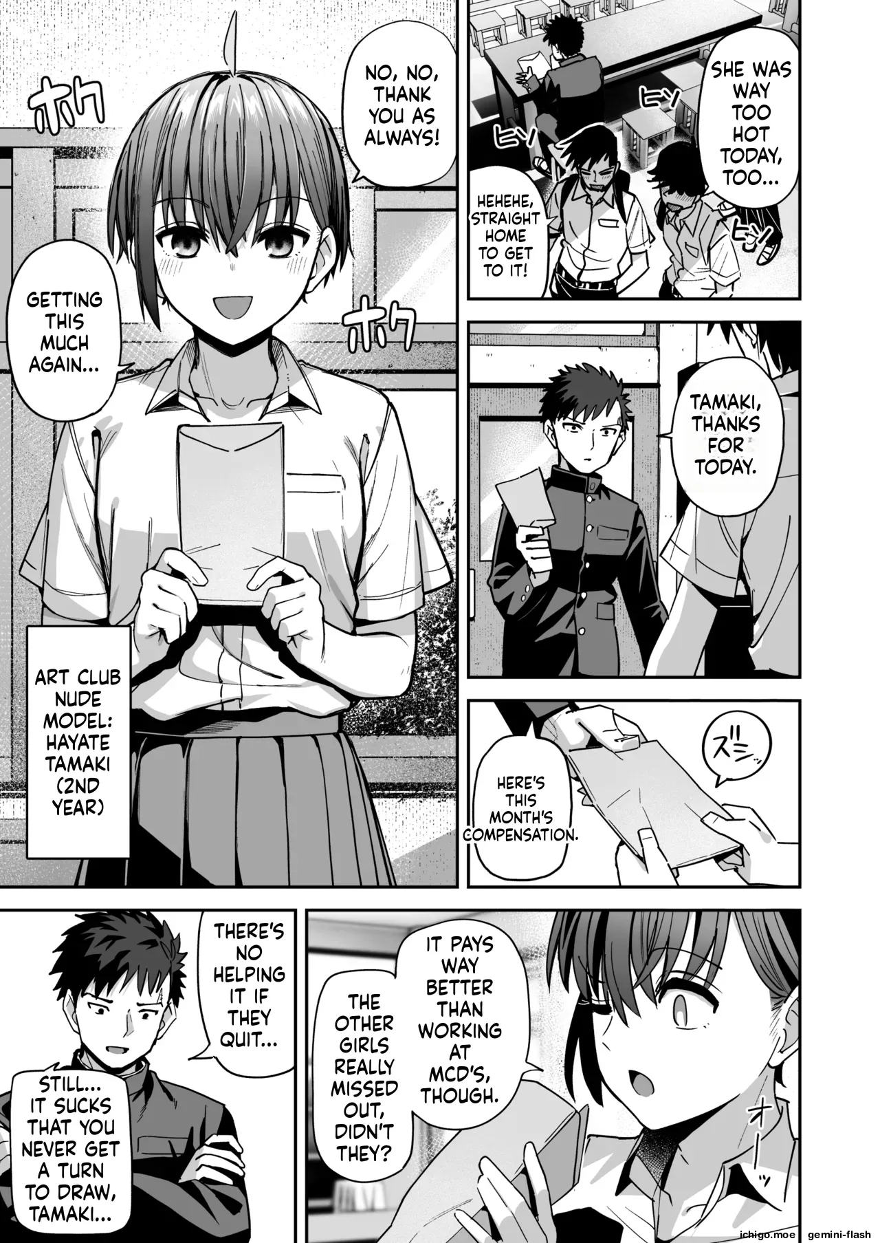 Inshuu Bijutsubu Kouhai Nude Model to Okiteyaburi no Sex ga Shita | Indecent Art Club: I would like to break the rules and fool around with my junior nude model — preview page 6