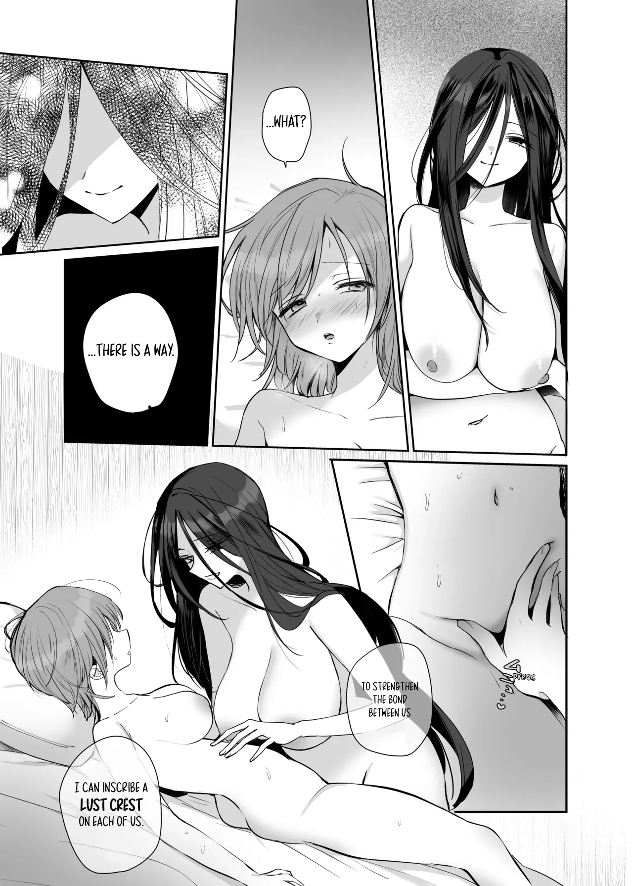 Zetsurin Futanari Onna ni Shuuchaku Sarete Omanko Baka ni Sareta Boukensha | A Female Adventurer Gets Turned into a Sex Crazed Pussy-Obsessed Woman by an Insatiable Futanari Woman – Chapter 1 – page 25