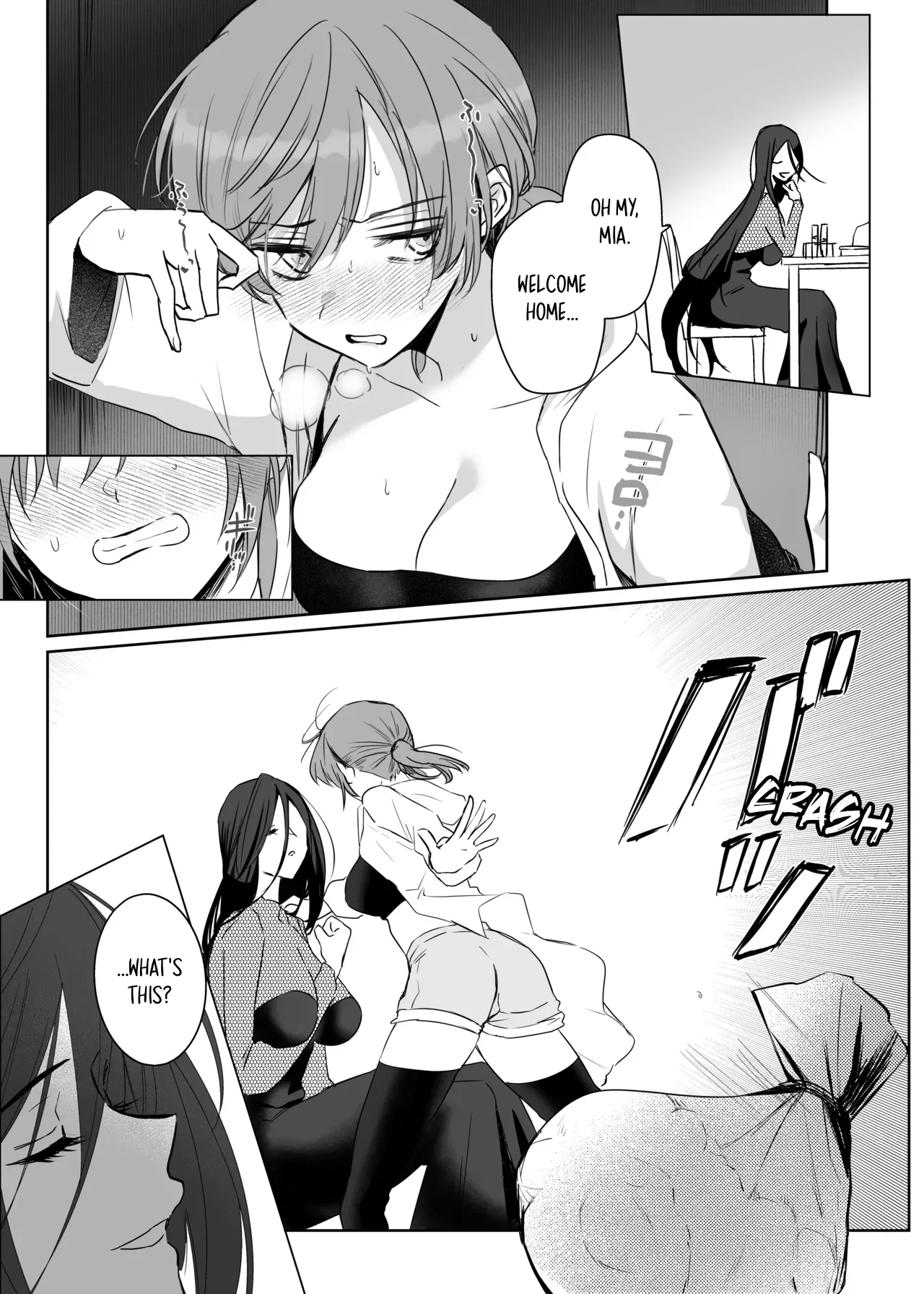 Zetsurin Futanari Onna ni Shuuchaku Sarete Omanko Baka ni Sareta Boukensha | A Female Adventurer Gets Turned into a Sex Crazed Pussy-Obsessed Woman by an Insatiable Futanari Woman – Chapter 1 – page 41