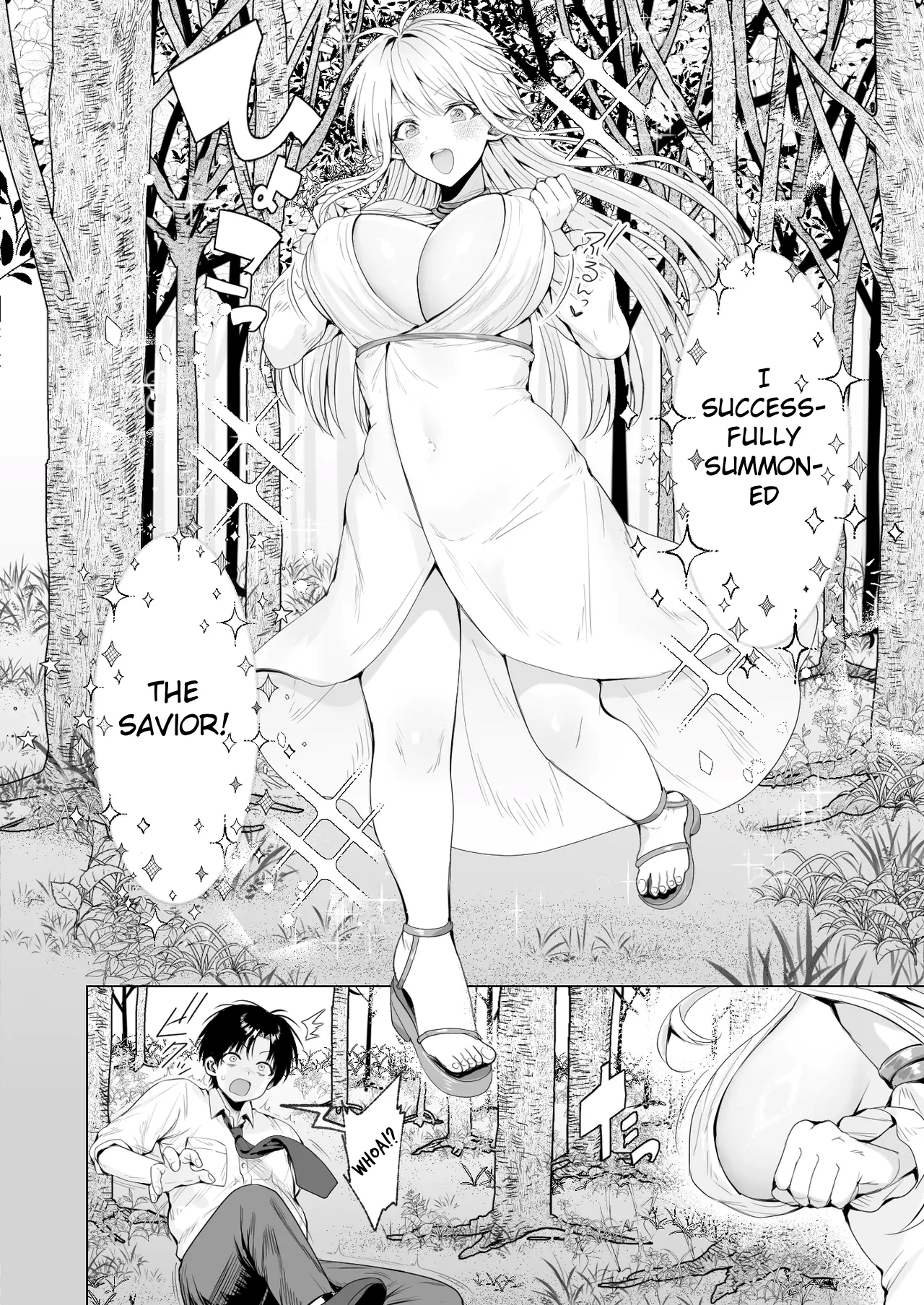 Taneuma to shite Shoukan sareta Isekai de Elf Mama ni Amayaka sare nagara Yari makuru | Summoned to Another World as a Breeder , I Get Spoiled and Have Non-Stop Sex with my Elf Mommy — preview page 7
