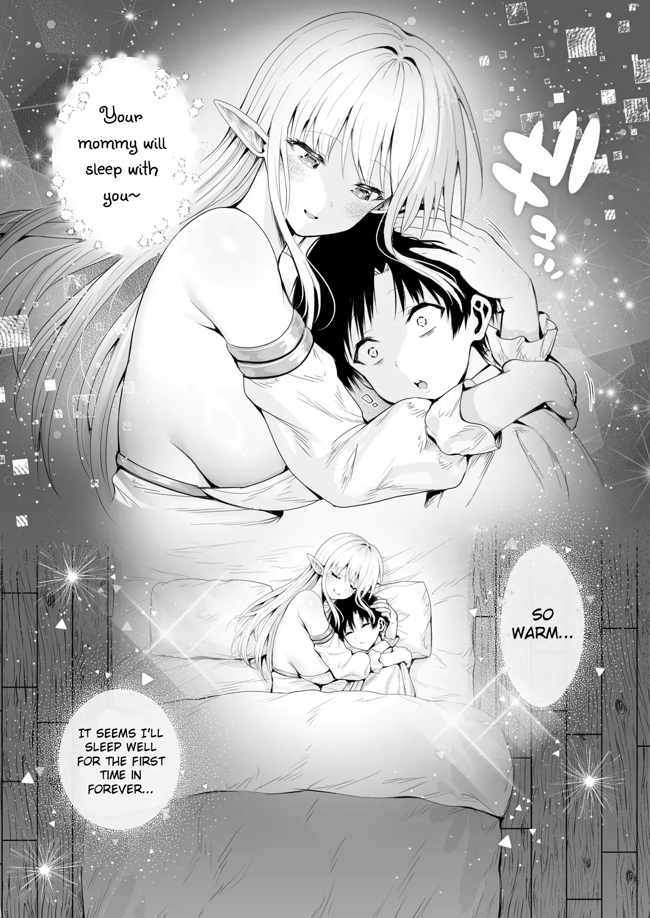 Taneuma to shite Shoukan sareta Isekai de Elf Mama ni Amayaka sare nagara Yari makuru | Summoned to Another World as a Breeder , I Get Spoiled and Have Non-Stop Sex with my Elf Mommy — preview page 16
