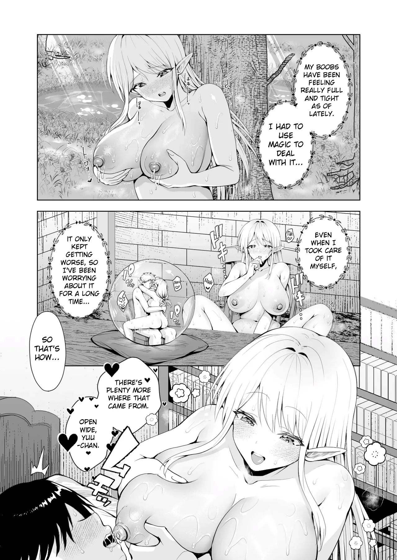 Taneuma to shite Shoukan sareta Isekai de Elf Mama ni Amayaka sare nagara Yari makuru | Summoned to Another World as a Breeder , I Get Spoiled and Have Non-Stop Sex with my Elf Mommy – Chapter 1 – page 26