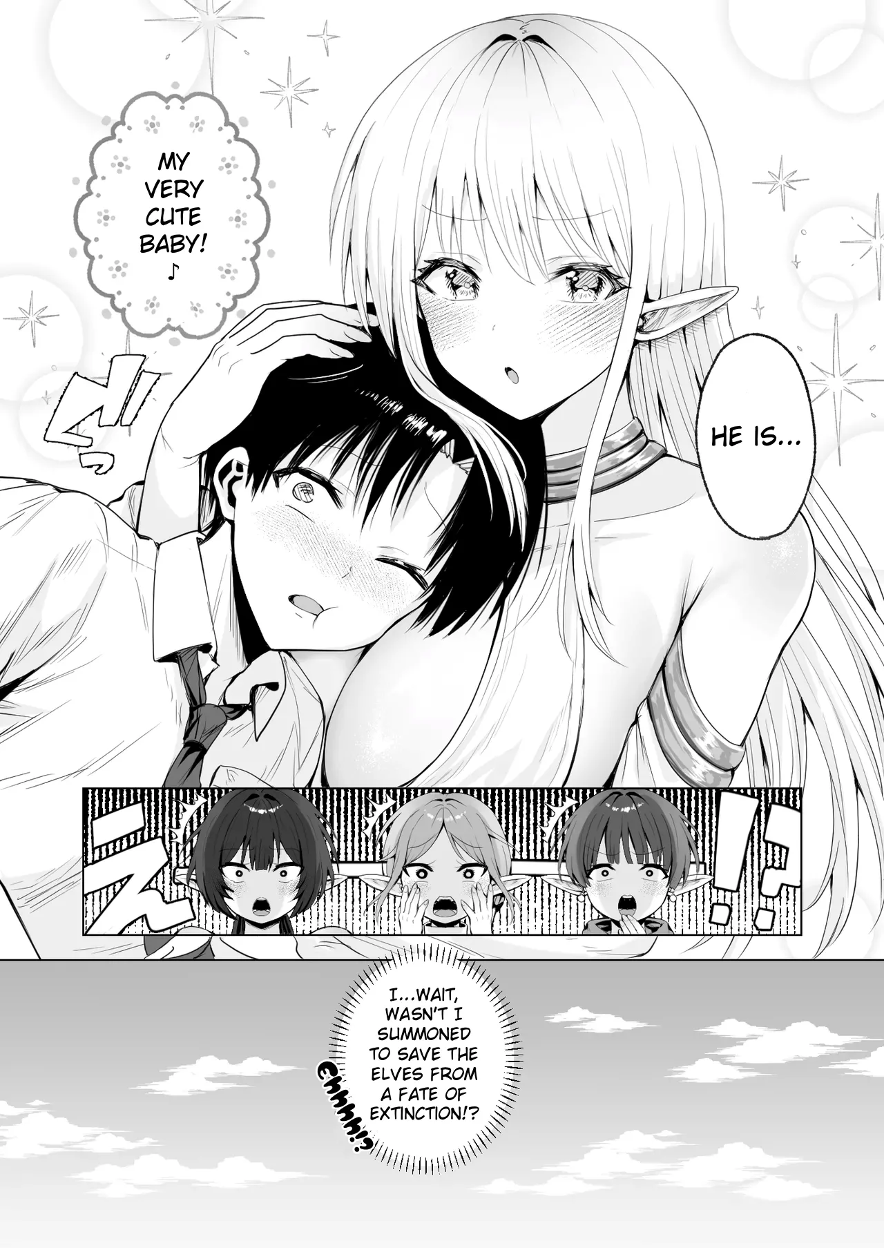 Taneuma to shite Shoukan sareta Isekai de Elf Mama ni Amayaka sare nagara Yari makuru | Summoned to Another World as a Breeder , I Get Spoiled and Have Non-Stop Sex with my Elf Mommy – Chapter 1 – page 51