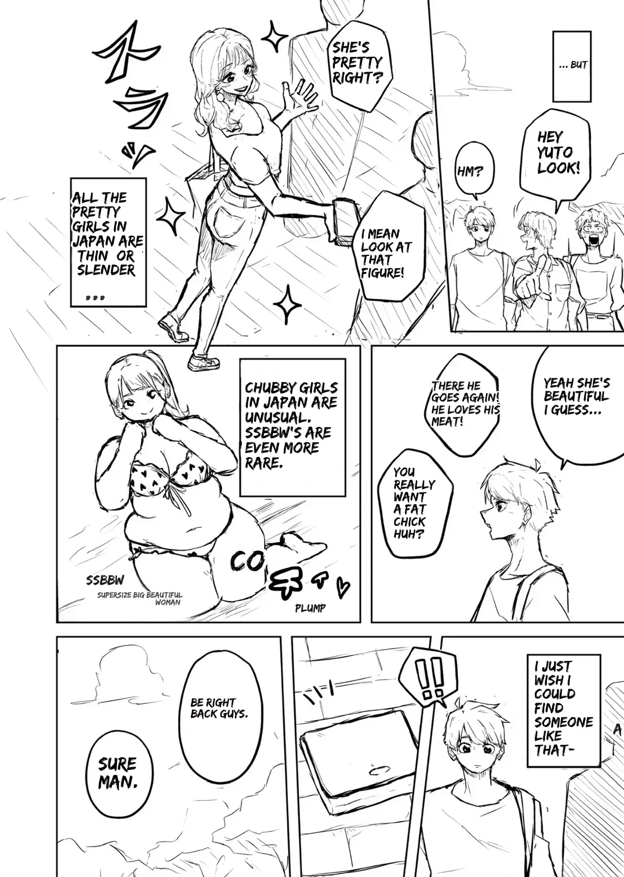 My Chubby Girlfriend — preview page 2