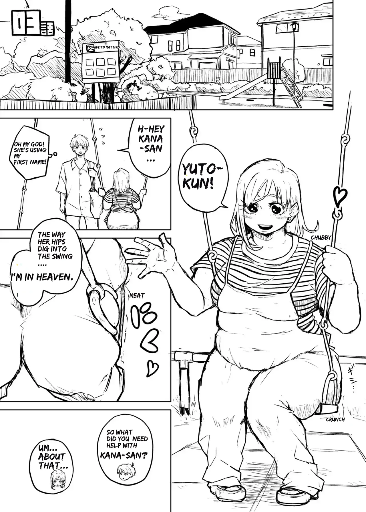 My Chubby Girlfriend — preview page 9