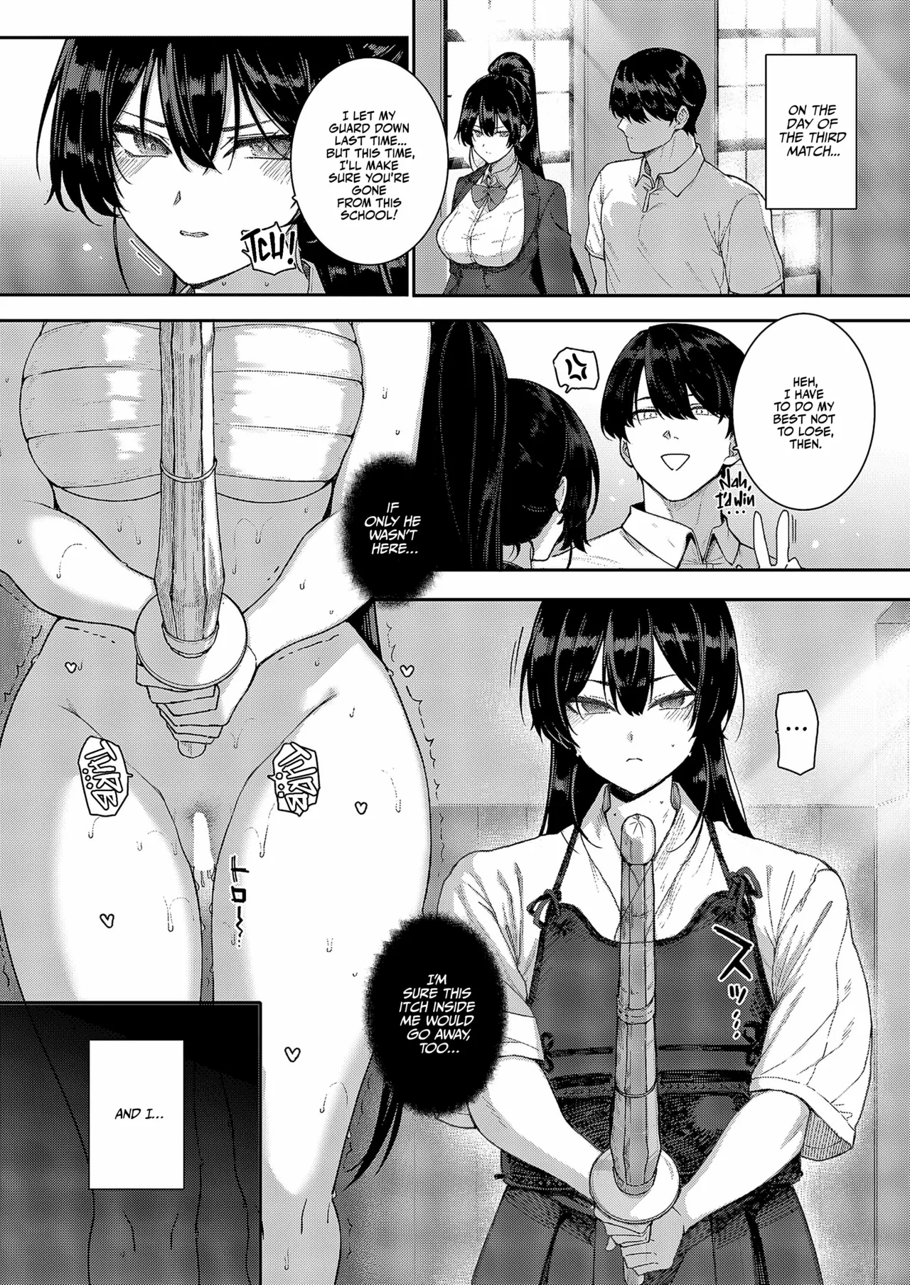 Amatsuka Gakuen no Ryoukan Seikatsu Shinyuu no Mitsu Ana | Amatsuka Girls’ Sex Life: Umino Ayumi – Shiramine Kuou Part 1&2 – Chapter 1 – page 32