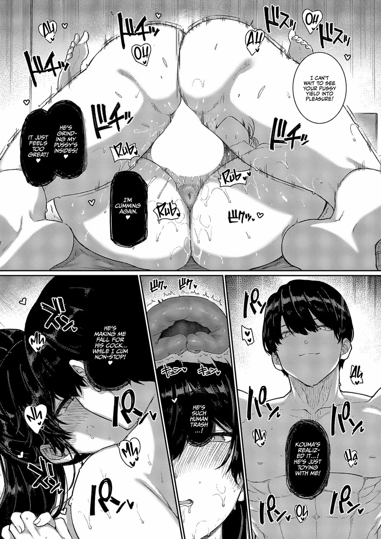 Amatsuka Gakuen no Ryoukan Seikatsu Shinyuu no Mitsu Ana | Amatsuka Girls’ Sex Life: Umino Ayumi – Shiramine Kuou Part 1&2 – Chapter 1 – page 50