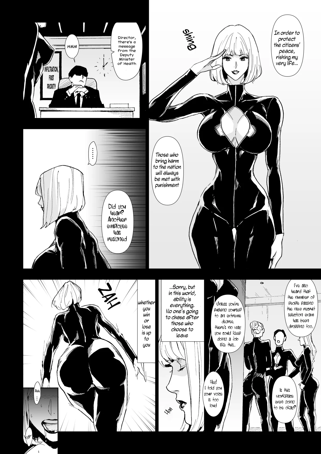 Ichiryuu Sennyuu Sousakan Haiboku | Top-Class Undercover Investigator’s Defeat — preview page 9