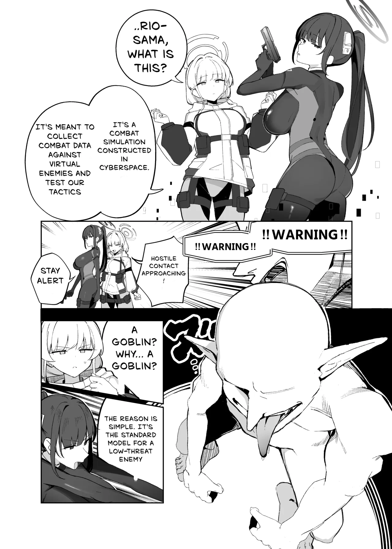 BlueArch AzuLan Goblin Erogaki Goudou “1,000,000 GOBLINS ATTACK” | BlueArchive AzuLane Goblin Erogaki Anthology “1,000,000 GOBLINS ATTACK” — preview page 5