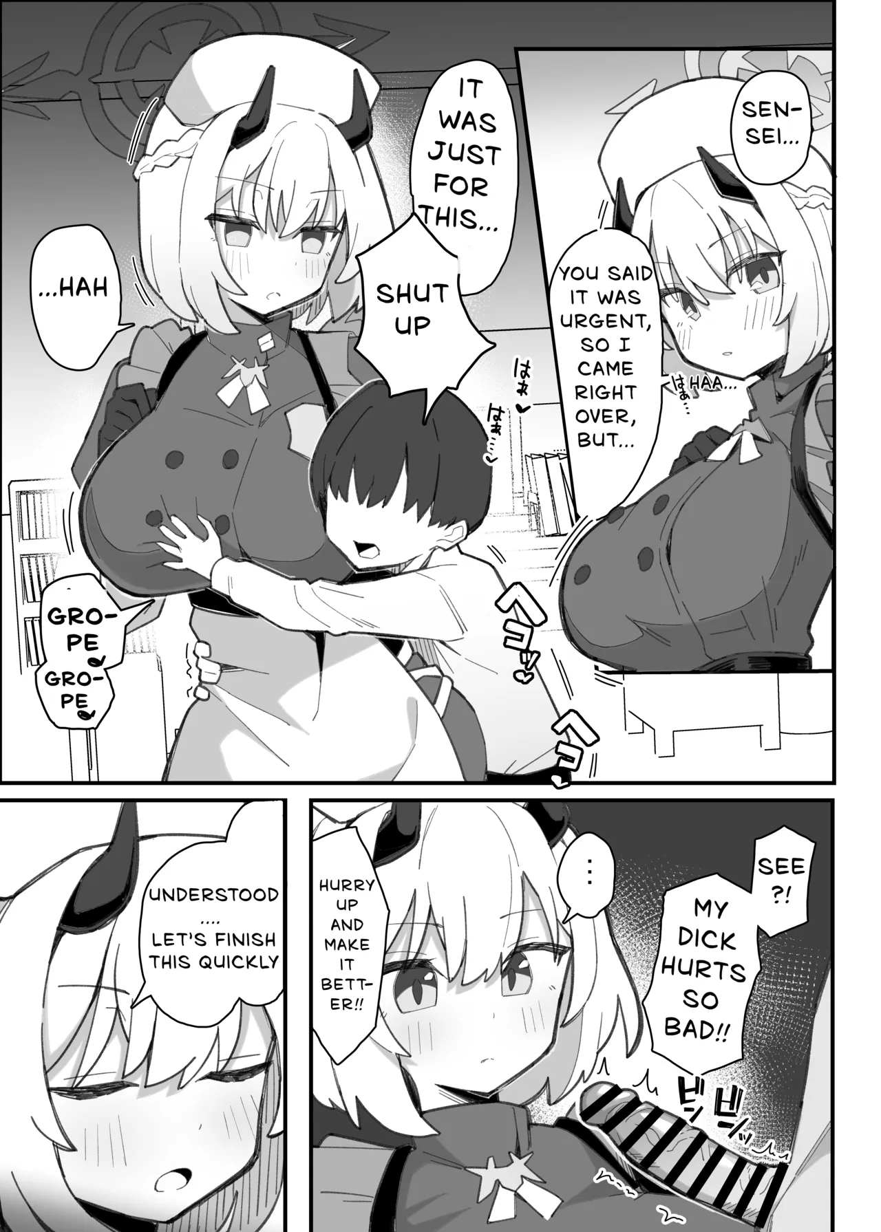 BlueArch AzuLan Goblin Erogaki Goudou “1,000,000 GOBLINS ATTACK” | BlueArchive AzuLane Goblin Erogaki Anthology “1,000,000 GOBLINS ATTACK” — preview page 16
