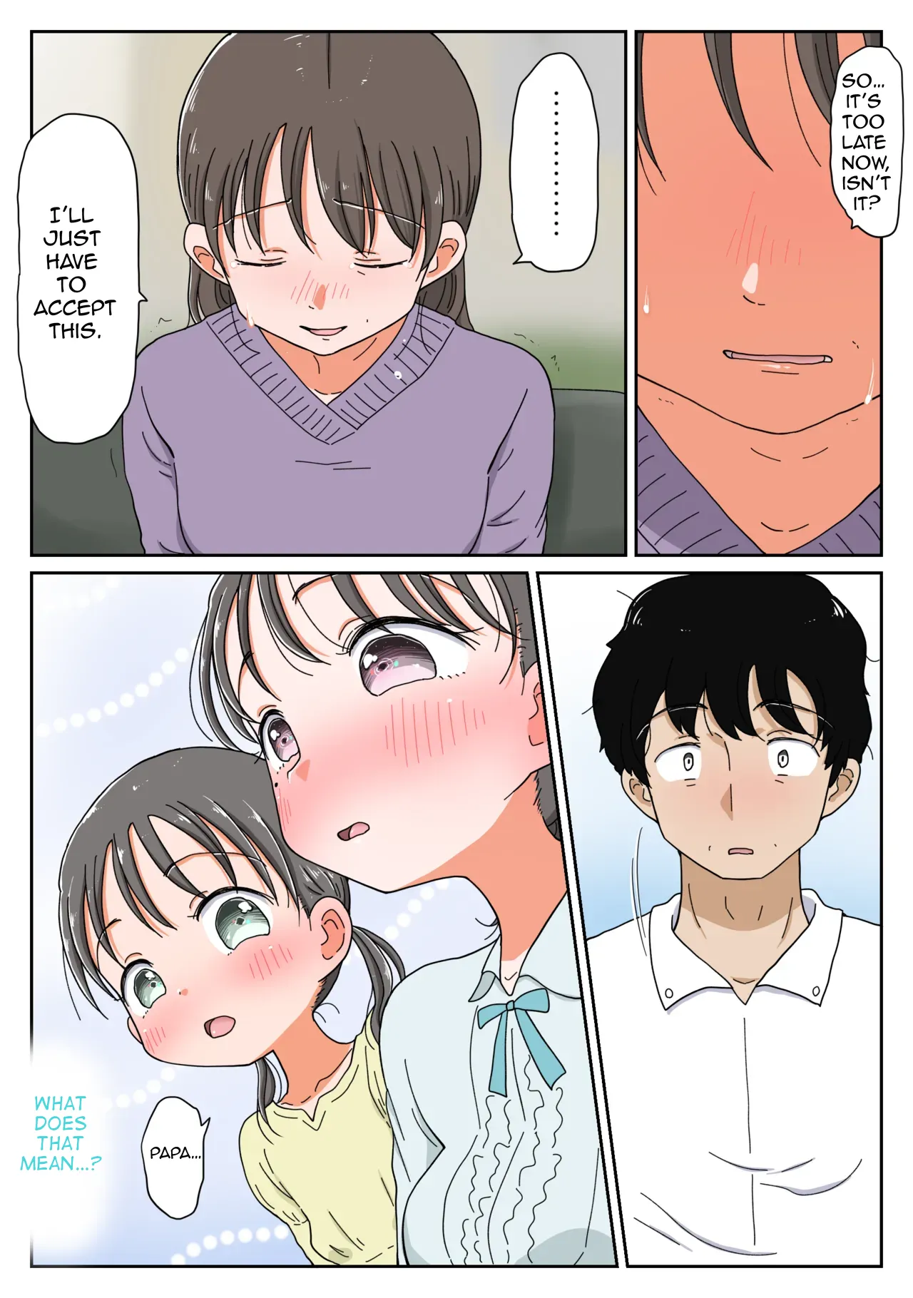 Oyako Icha Love Haramase Kiroku 3 Papa no Ko Nannin Umeru kana? Shimai de Nakayoku Botehara Ecchi! — preview page 12