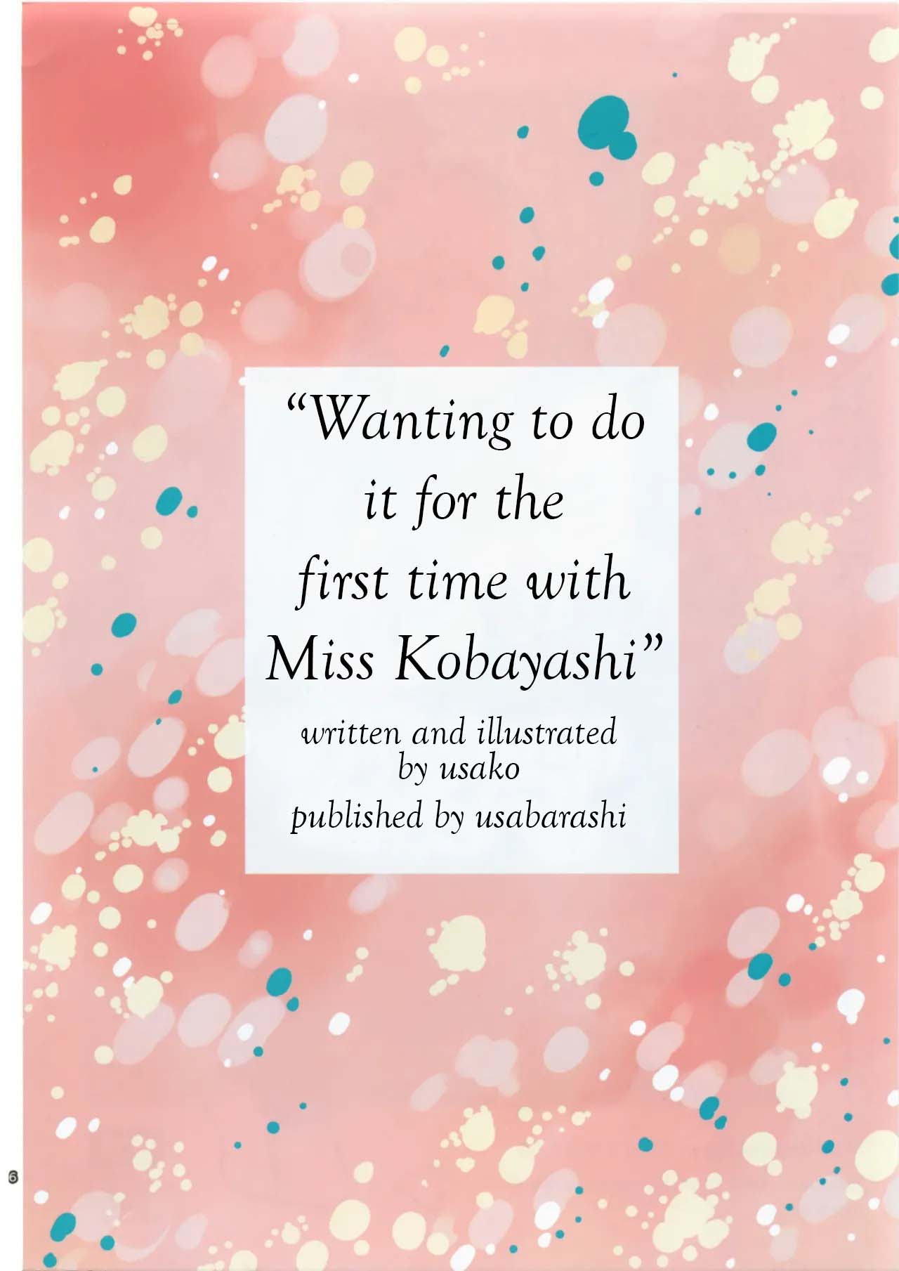 Wanting to do it for the first time with Miss Kobayashi — preview page 2