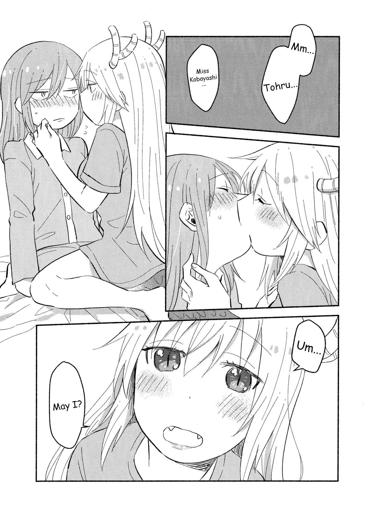 Wanting to do it for the first time with Miss Kobayashi — preview page 3