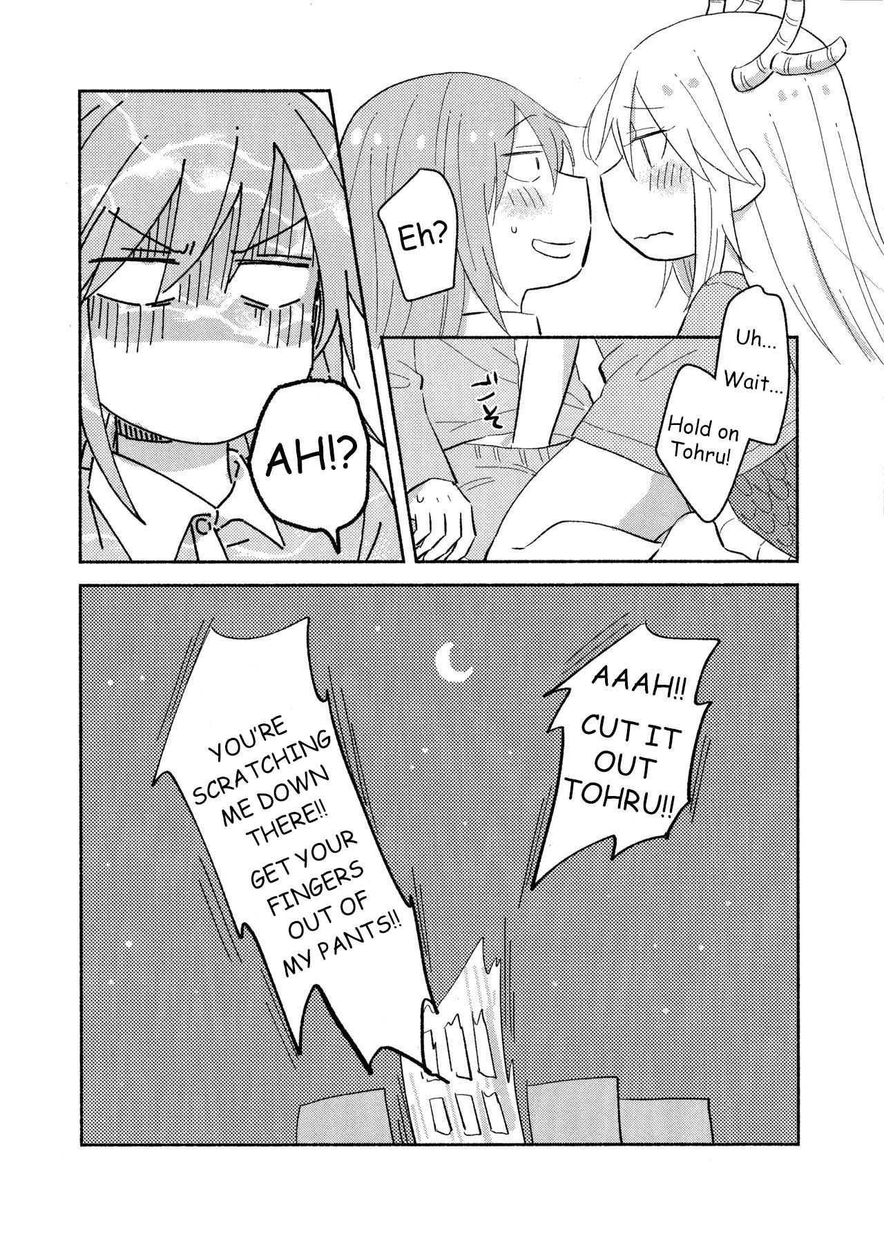 Wanting to do it for the first time with Miss Kobayashi — preview page 4
