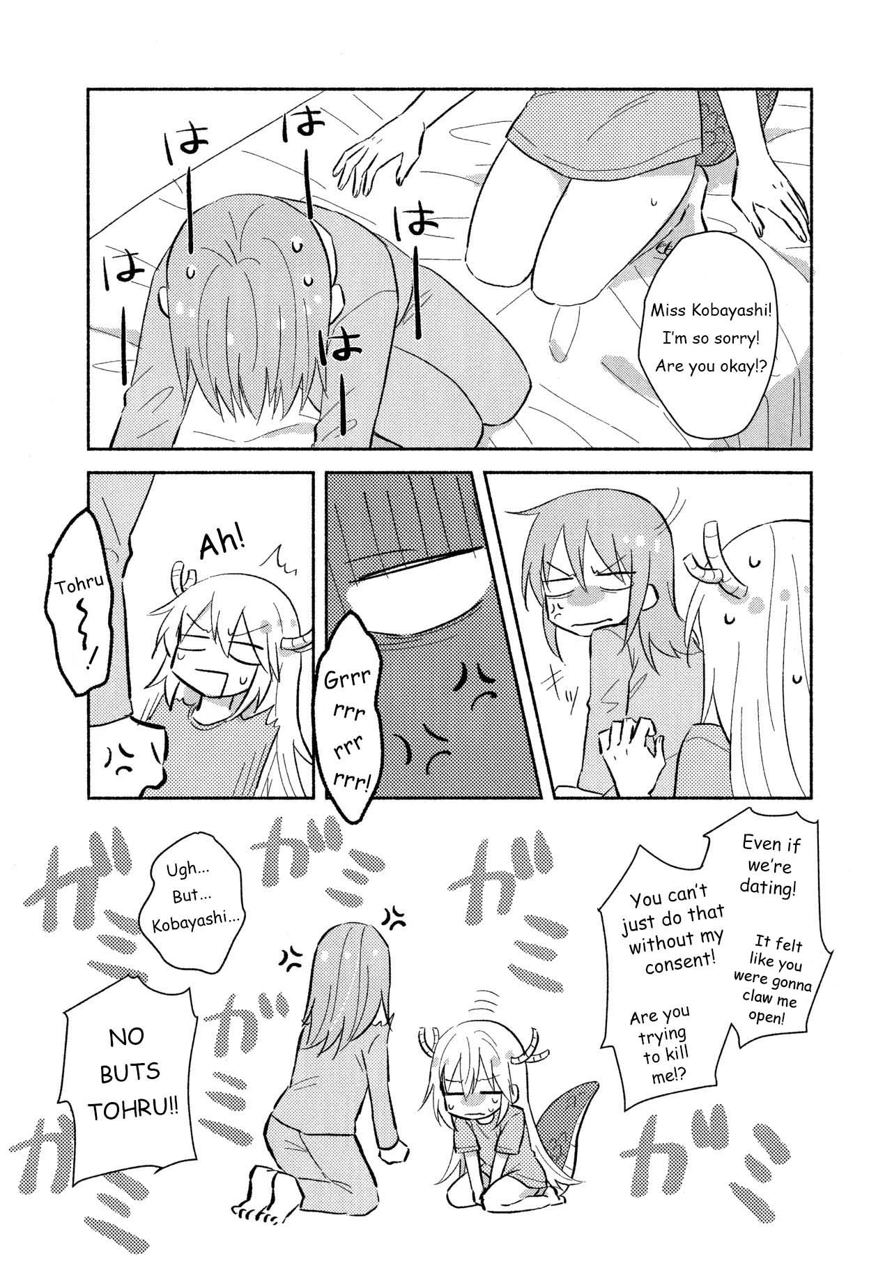 Wanting to do it for the first time with Miss Kobayashi — preview page 5