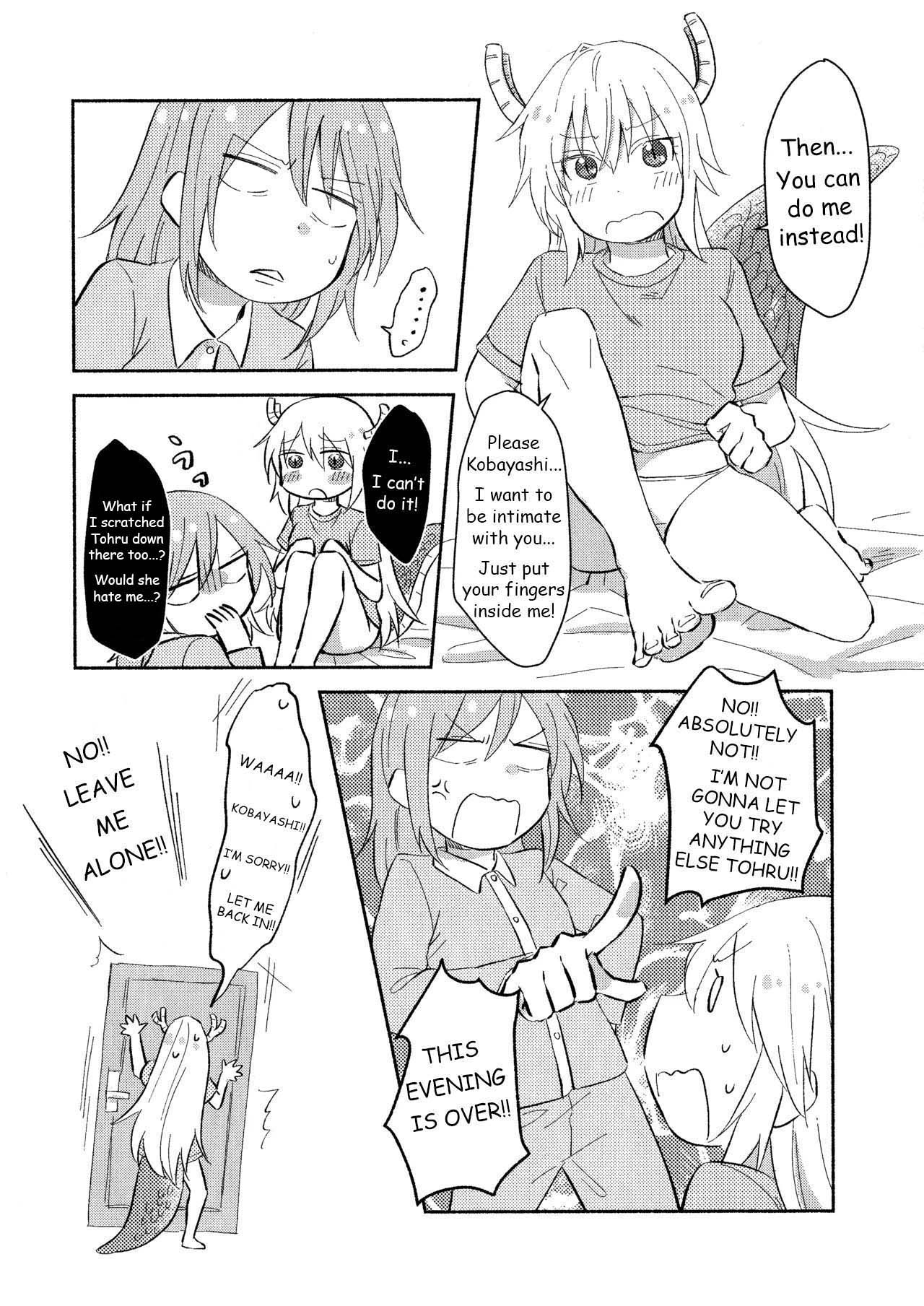 Wanting to do it for the first time with Miss Kobayashi — preview page 6