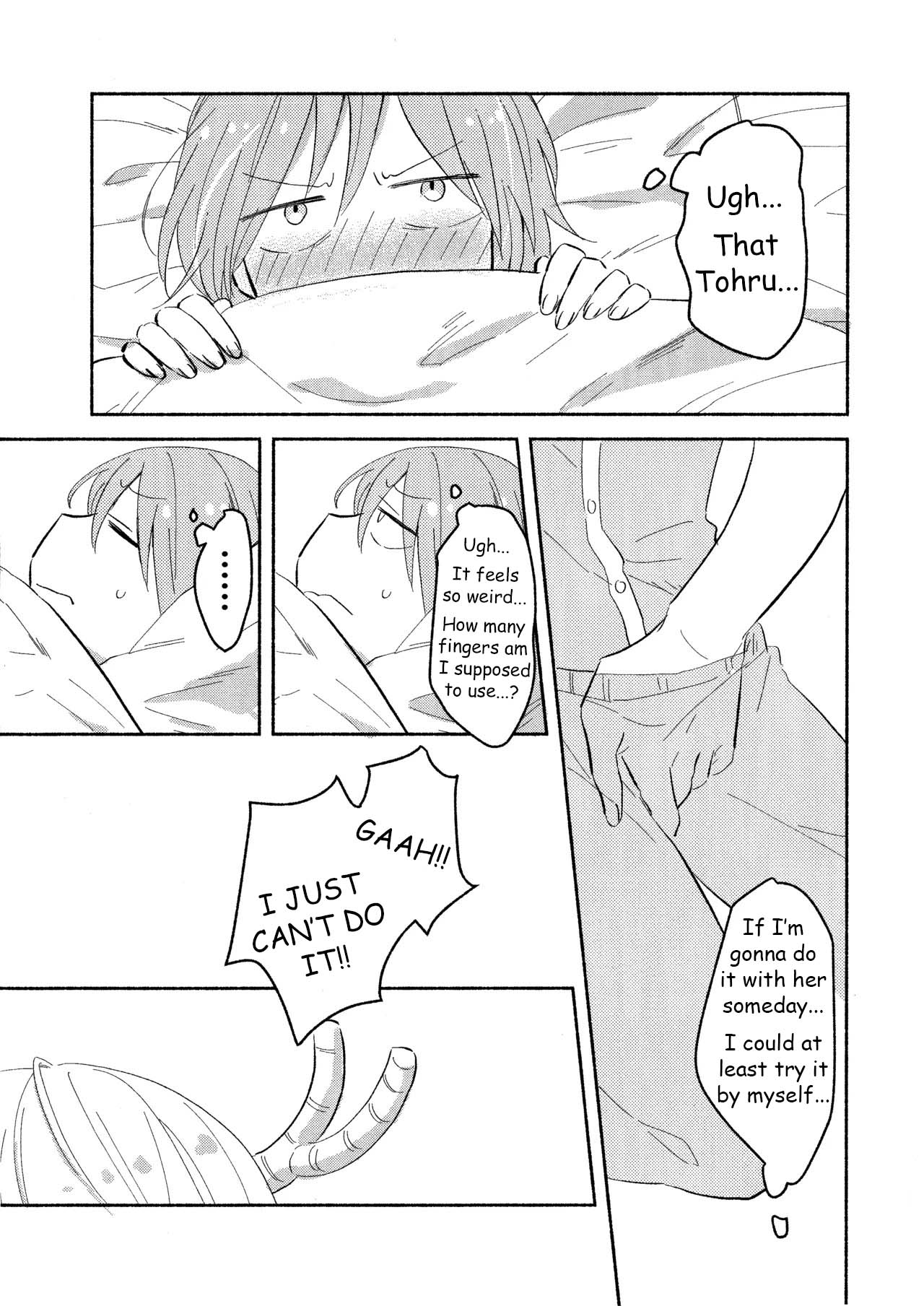Wanting to do it for the first time with Miss Kobayashi — preview page 7