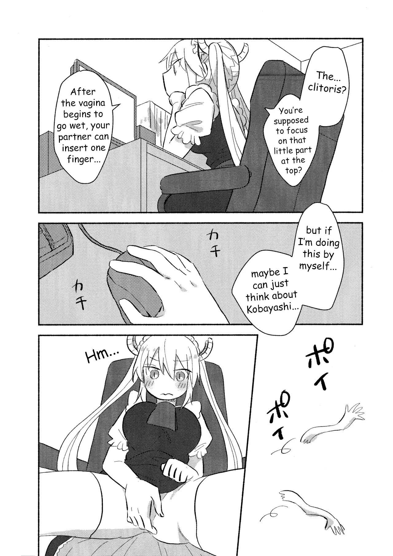 Wanting to do it for the first time with Miss Kobayashi — preview page 10