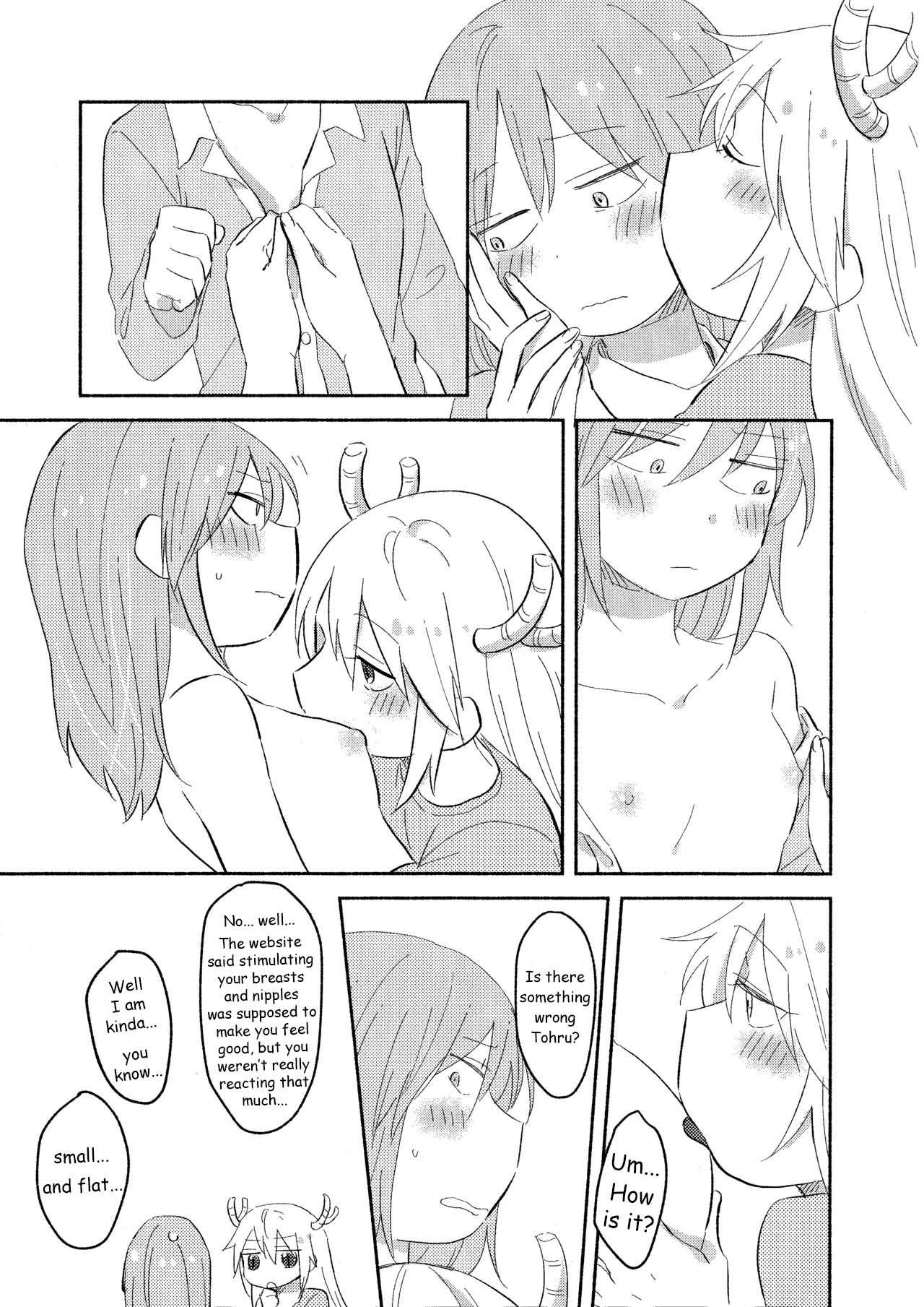 Wanting to do it for the first time with Miss Kobayashi — preview page 19