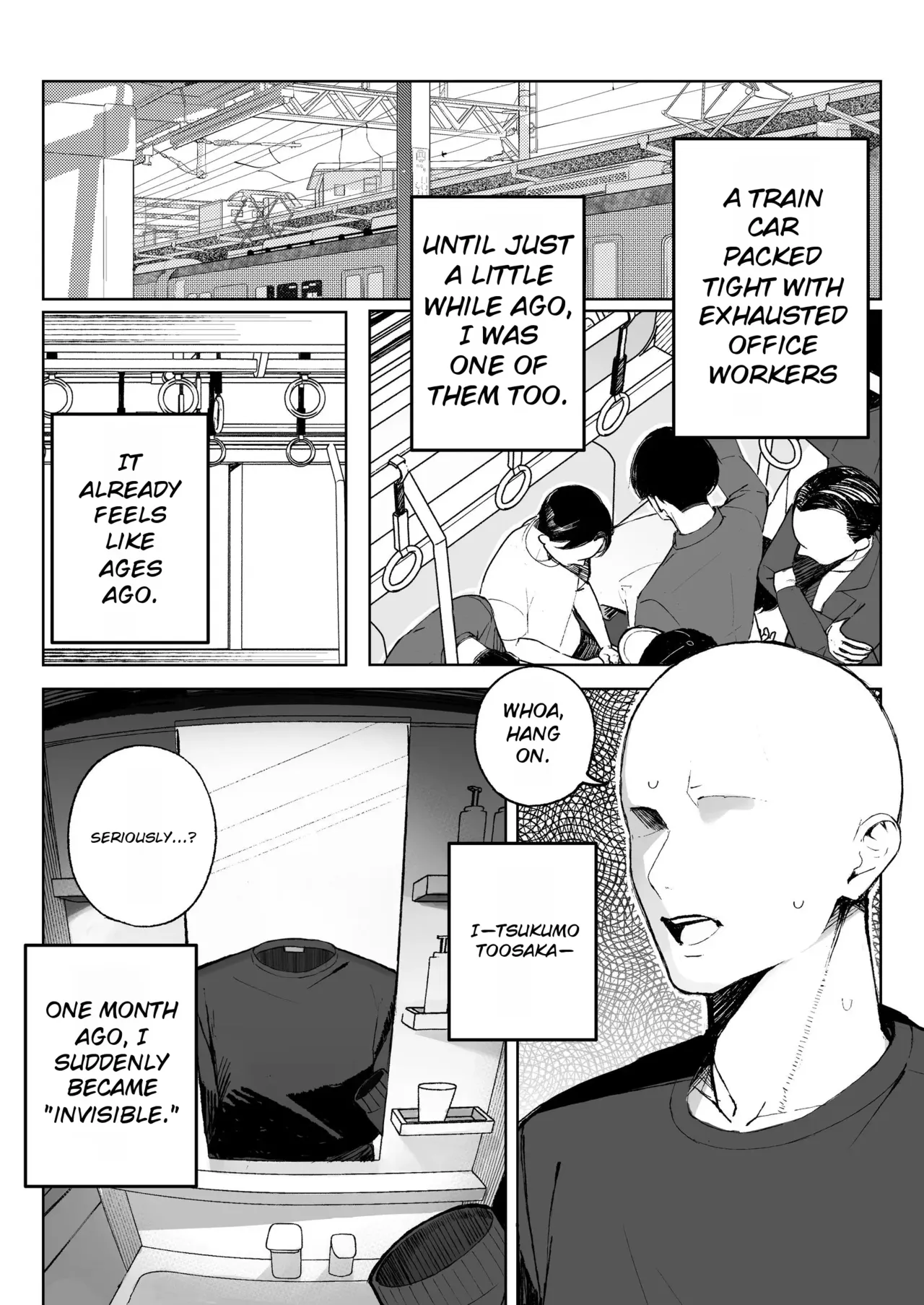 Kodoku no Sex ~Toumei Ningen nanode Hitozuma mo Gal mo NTR shite mo Muzai desu~ | Sex in Solitude: Since I’m Invisible, I Can Cheat on Married Women and Young Girls Without Consequences — preview page 2