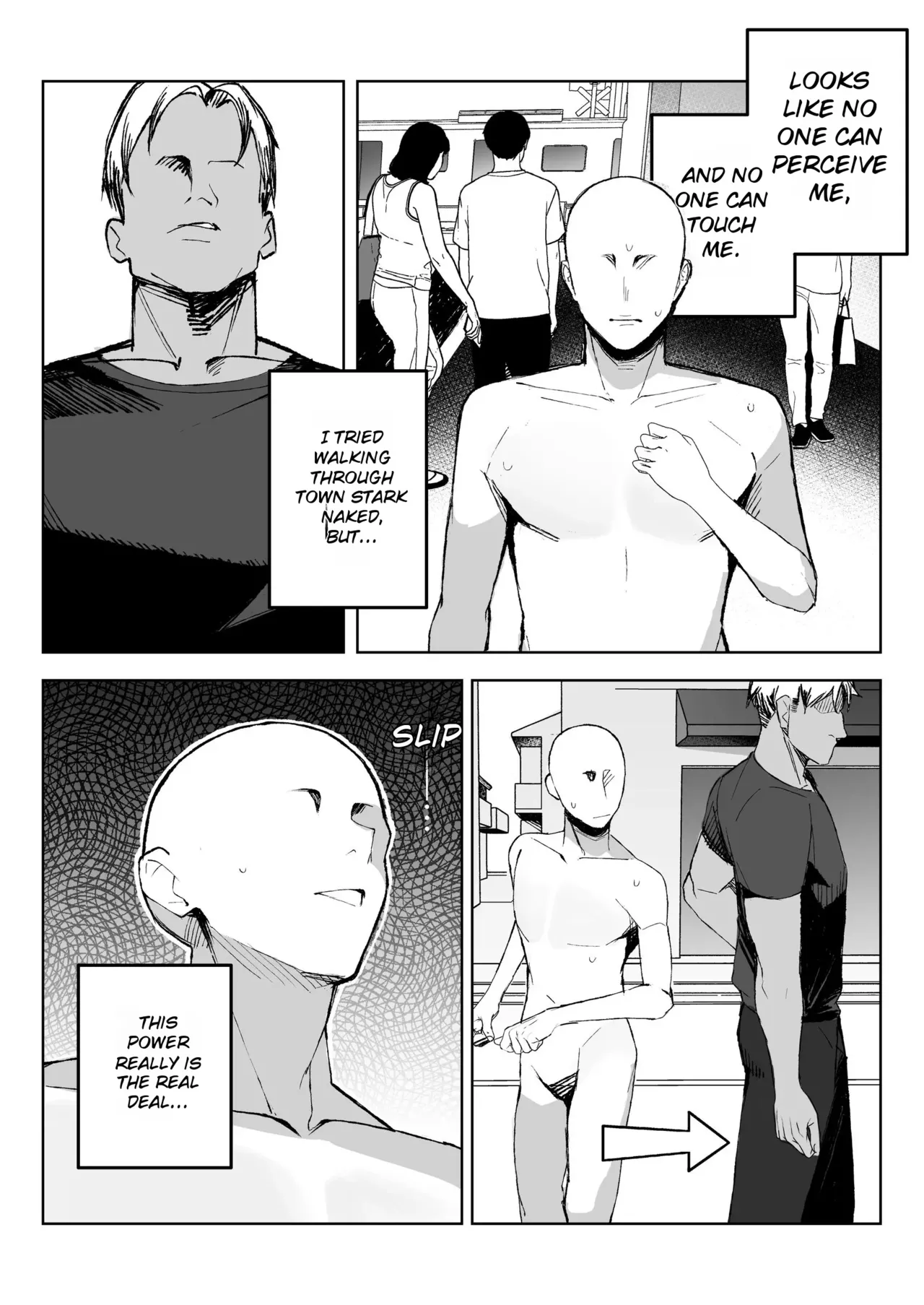Kodoku no Sex ~Toumei Ningen nanode Hitozuma mo Gal mo NTR shite mo Muzai desu~ | Sex in Solitude: Since I’m Invisible, I Can Cheat on Married Women and Young Girls Without Consequences — preview page 3