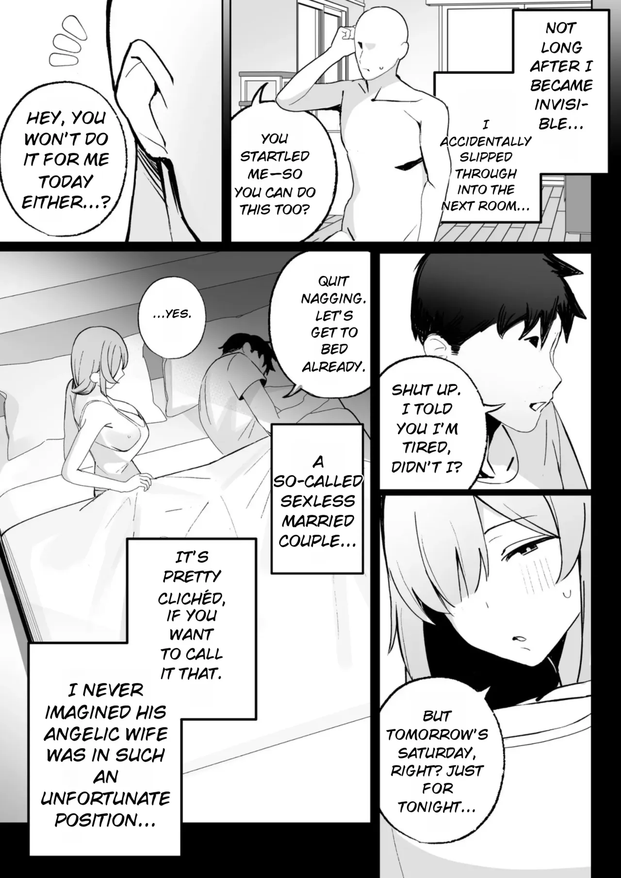Kodoku no Sex ~Toumei Ningen nanode Hitozuma mo Gal mo NTR shite mo Muzai desu~ | Sex in Solitude: Since I’m Invisible, I Can Cheat on Married Women and Young Girls Without Consequences – Chapter 1 – page 24