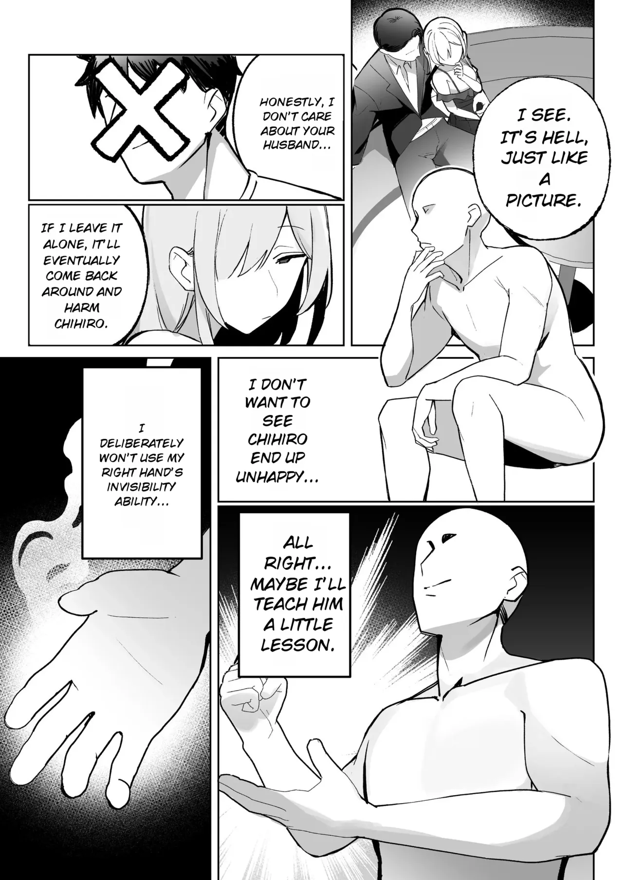 Kodoku no Sex ~Toumei Ningen nanode Hitozuma mo Gal mo NTR shite mo Muzai desu~ | Sex in Solitude: Since I’m Invisible, I Can Cheat on Married Women and Young Girls Without Consequences – Chapter 1 – page 52