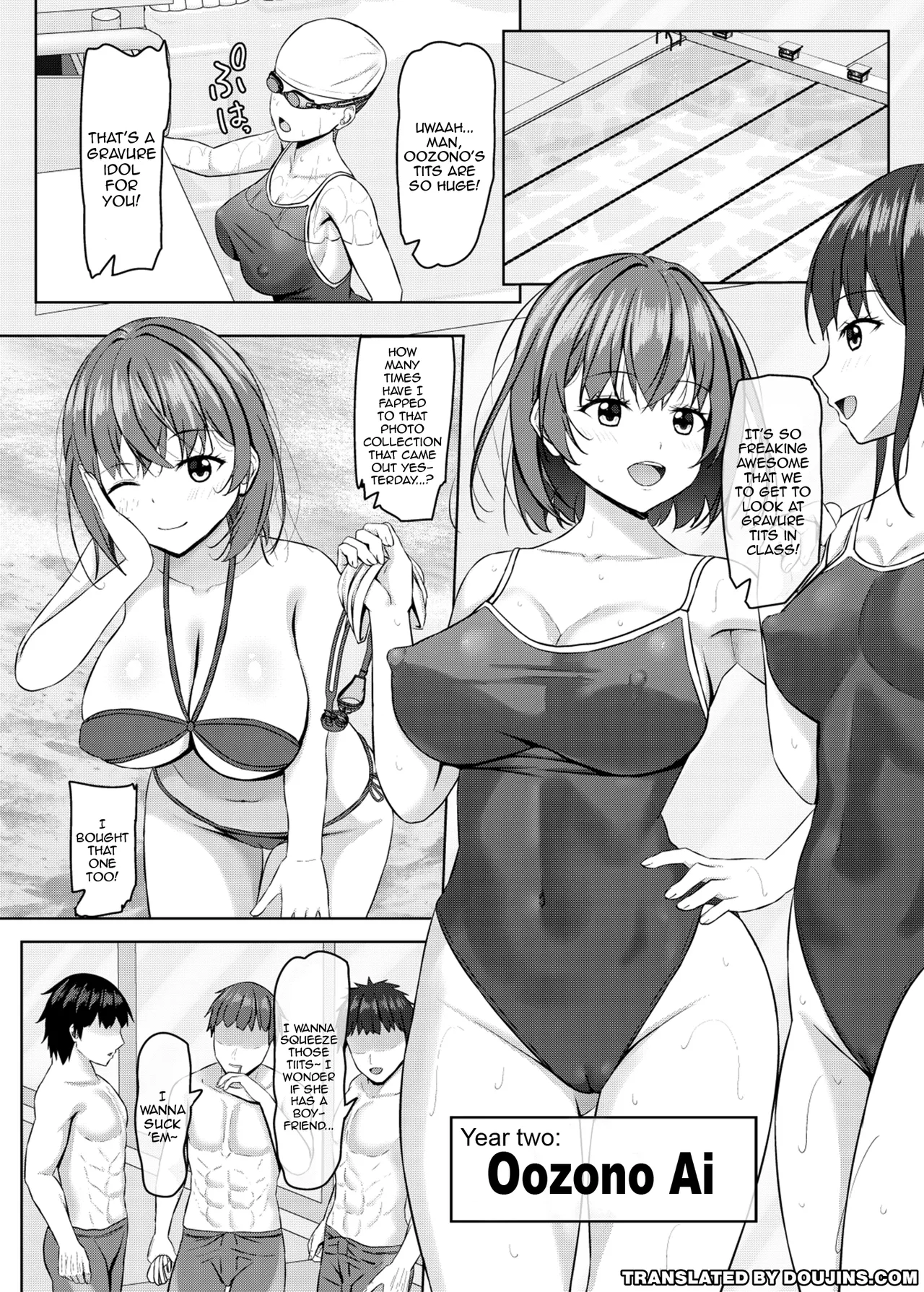 Boku no Kanojo wa jk Gravure Idol — preview page 3