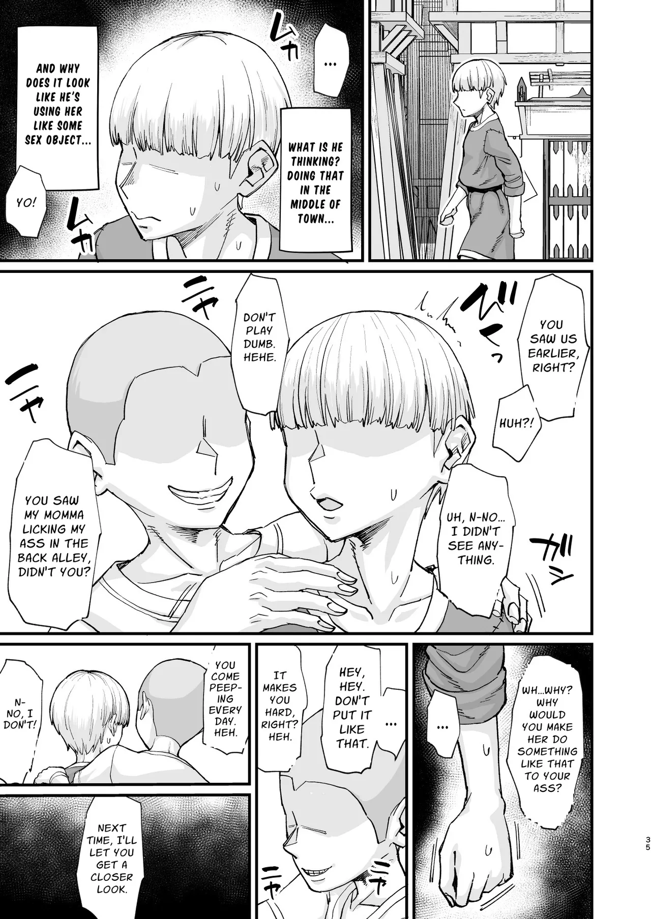 Katsute Eiyu datta, Onna Tachihe. | To the Women Who Were Once Heroes – Chapter 1 – page 35